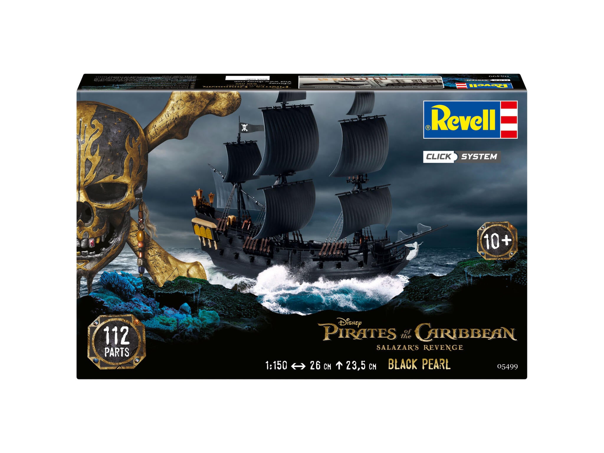 Revell Kit De Asamblat Black Pearl Scara 1:150 Rev05499