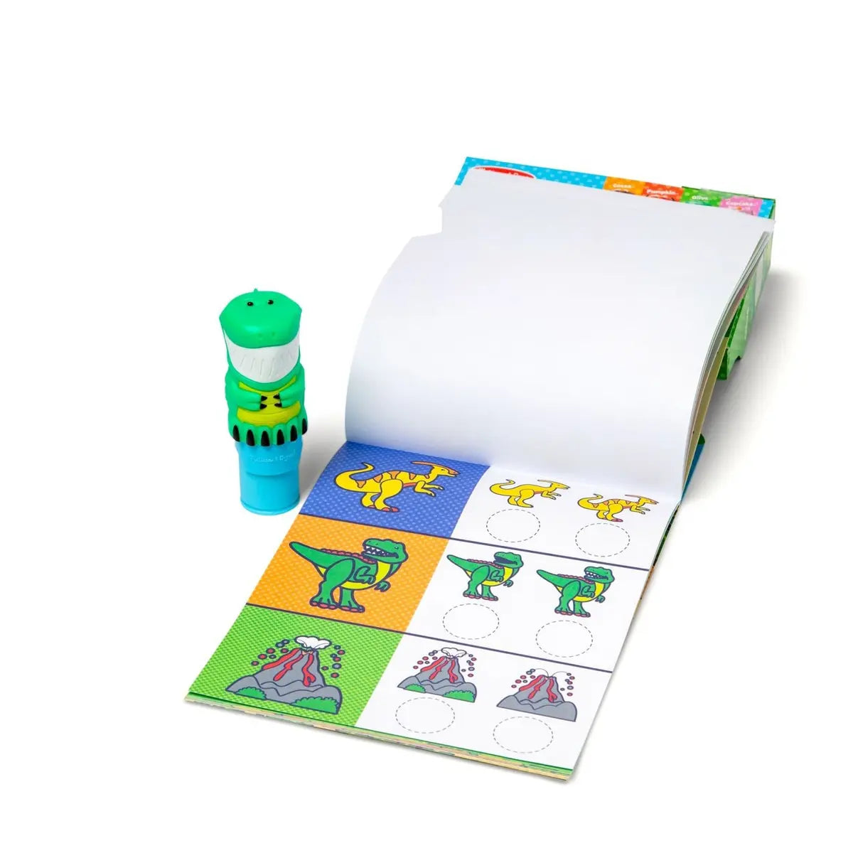 Melissa&Doug Set De Joaca Sticker Stampila Cu Dinozauri Spm6074899