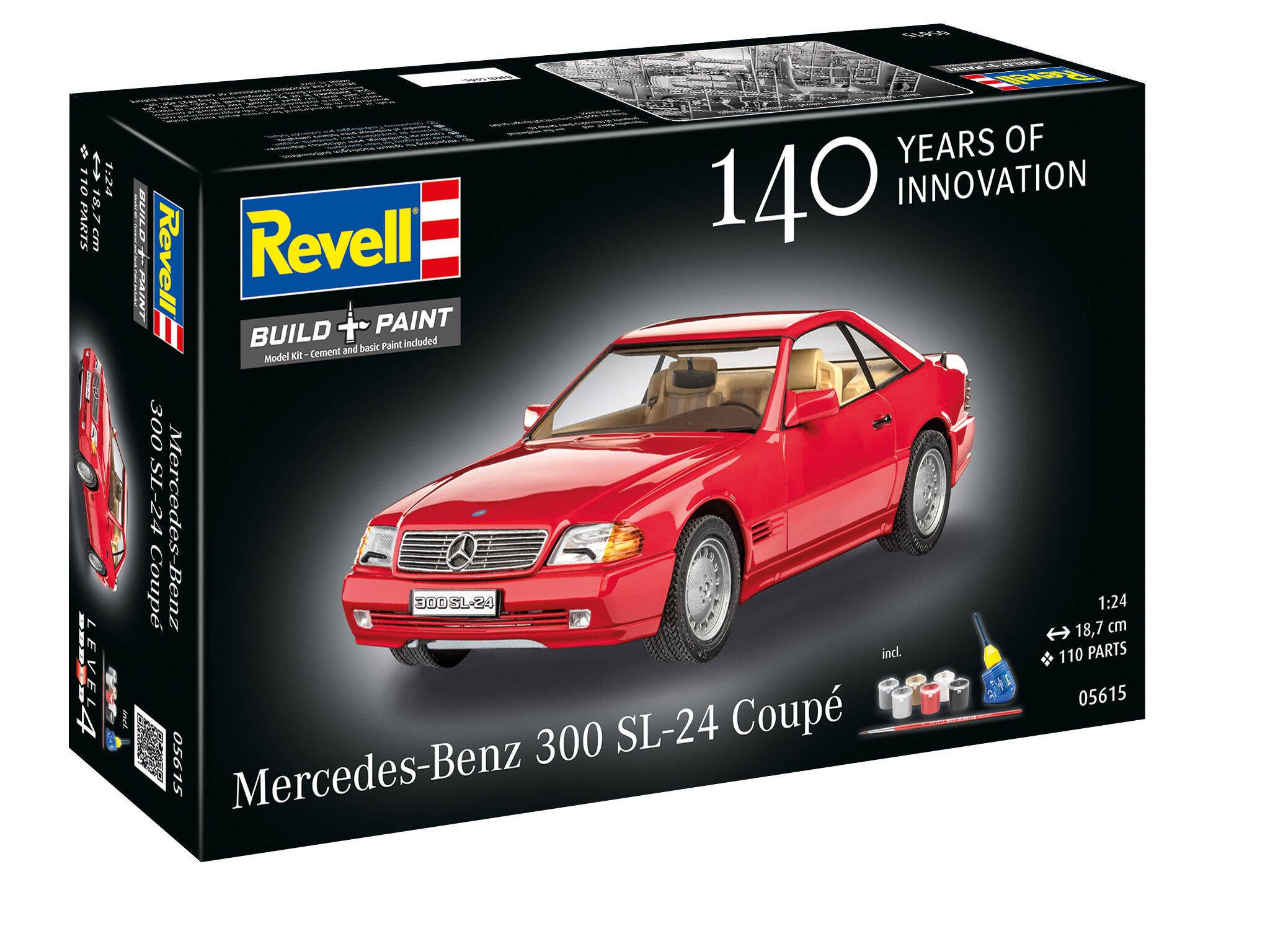 Revell Kit Mercedes  300 Sl-24 Coupe Scara 1:24 Rev05615