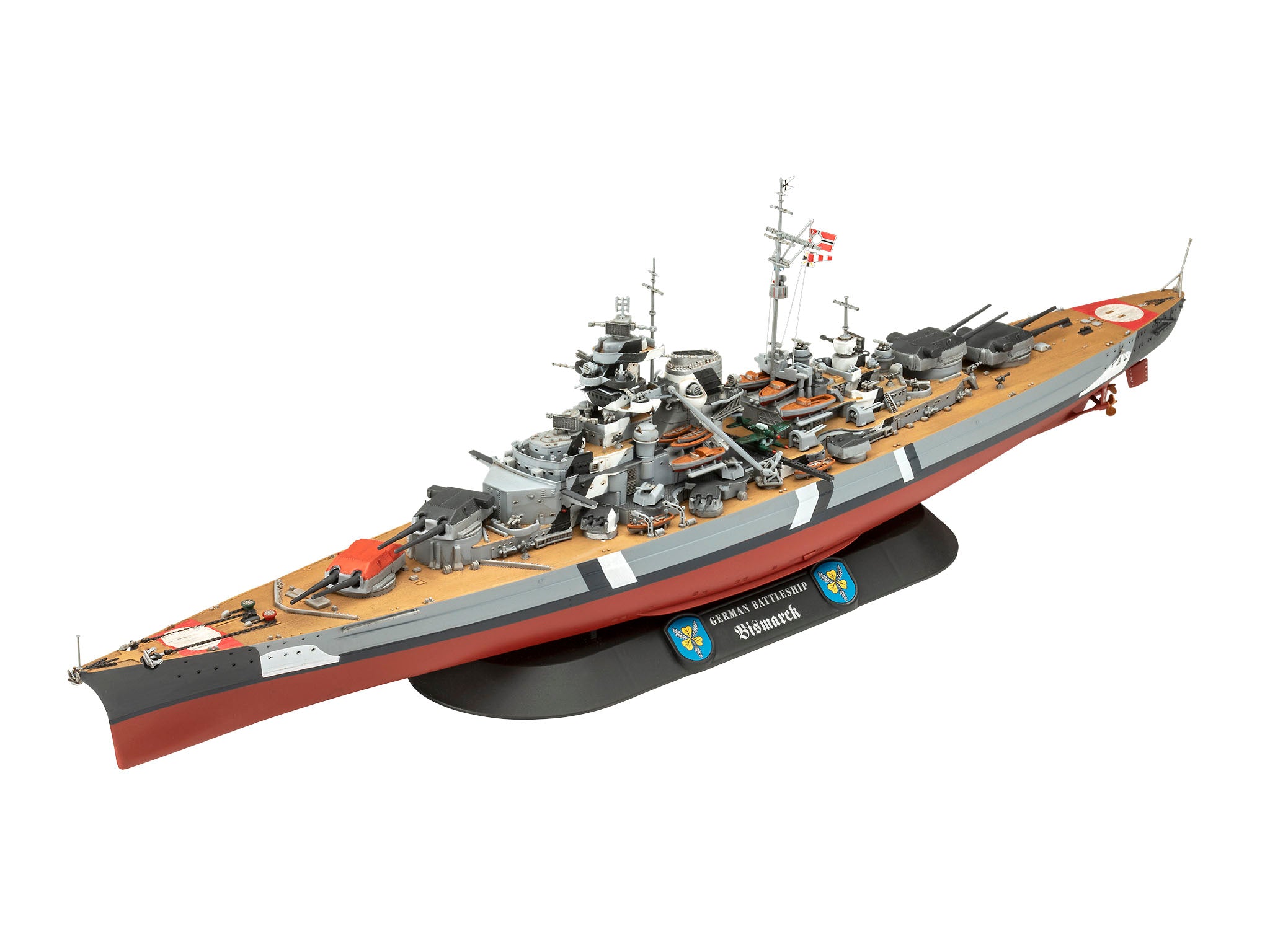 Vapor Revell Gift Set The Legendary Bismarck  Scara 1:700 1:1200 Rev05637