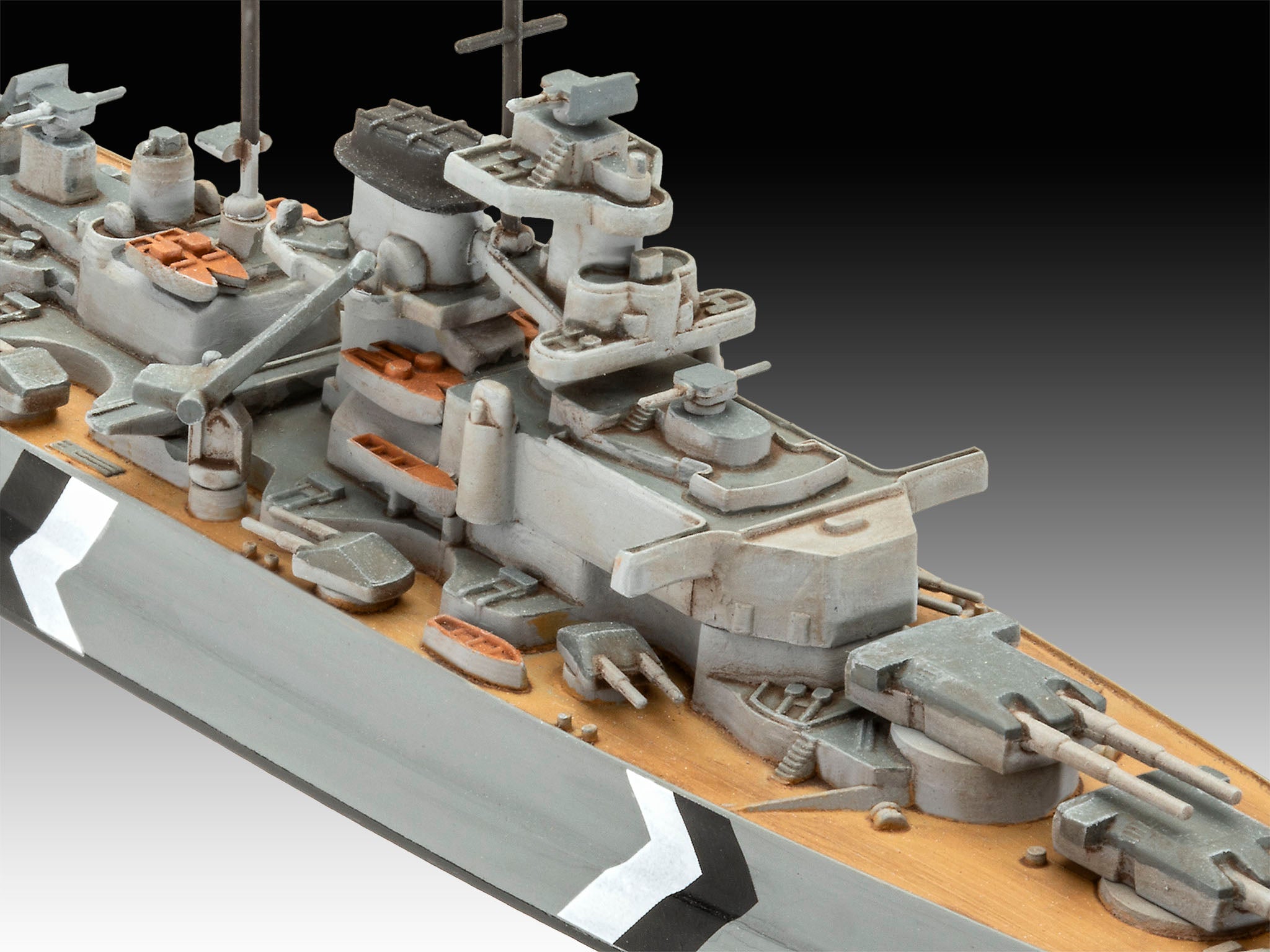 Vapor Revell Gift Set The Legendary Bismarck  Scara 1:700 1:1200 Rev05637
