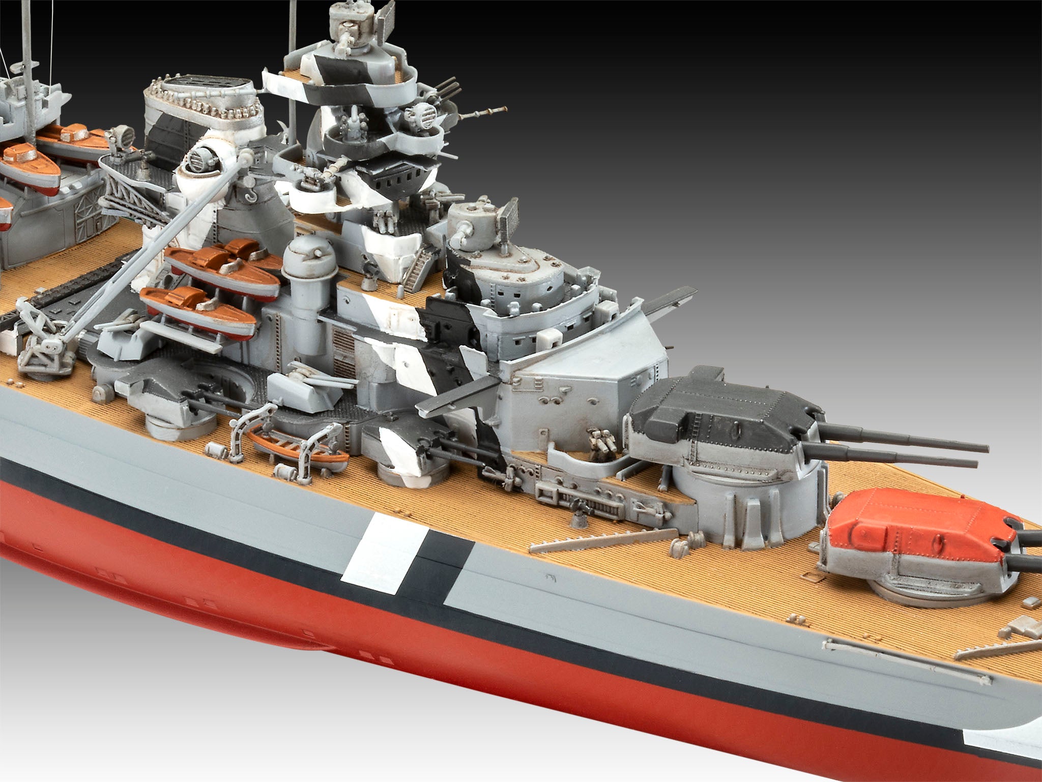 Vapor Revell Gift Set The Legendary Bismarck  Scara 1:700 1:1200 Rev05637