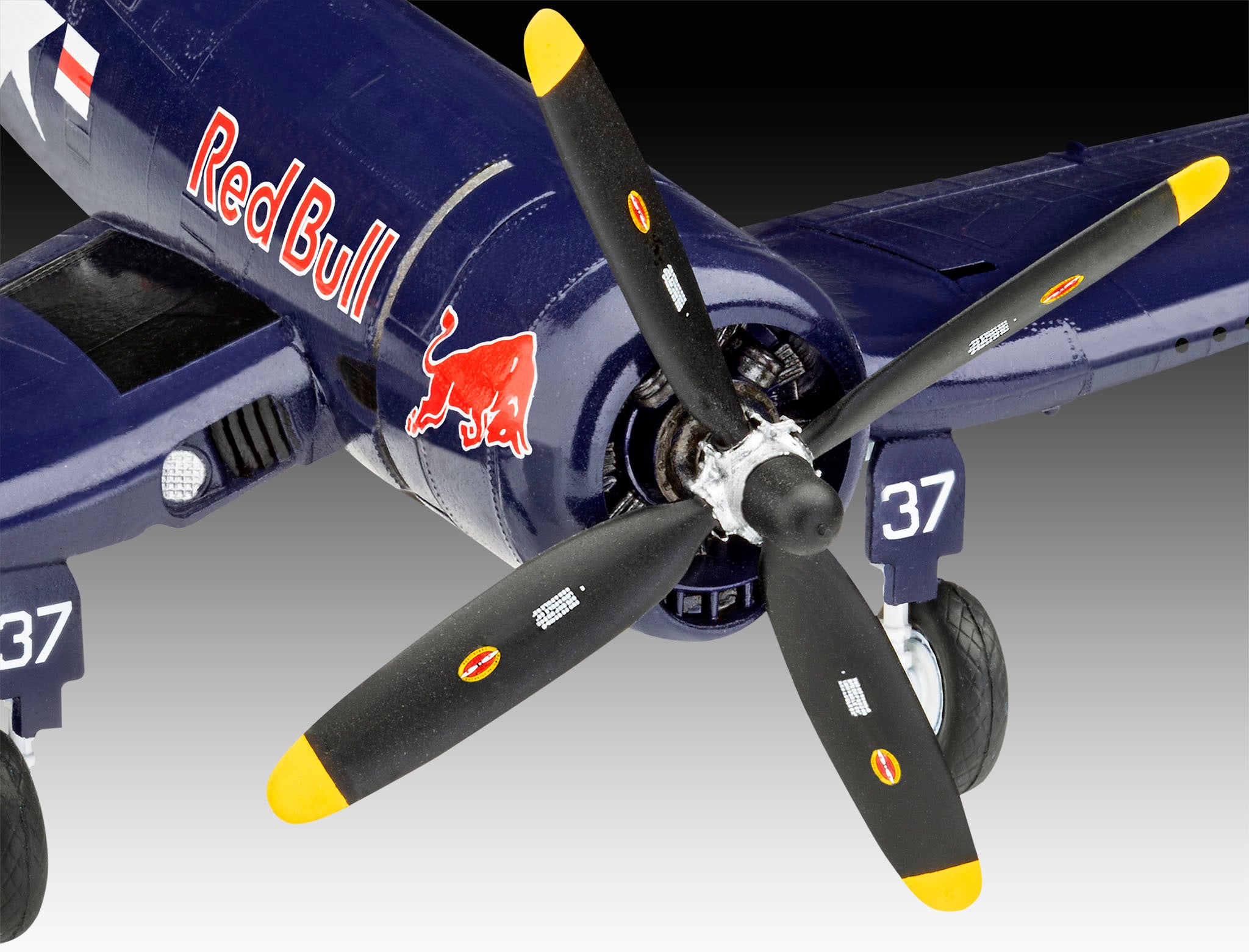 Avion Revell Gift Set F4U-4 Corsair: Flying Bulls 25Th Anniv. Scara 1:48 Rev05641