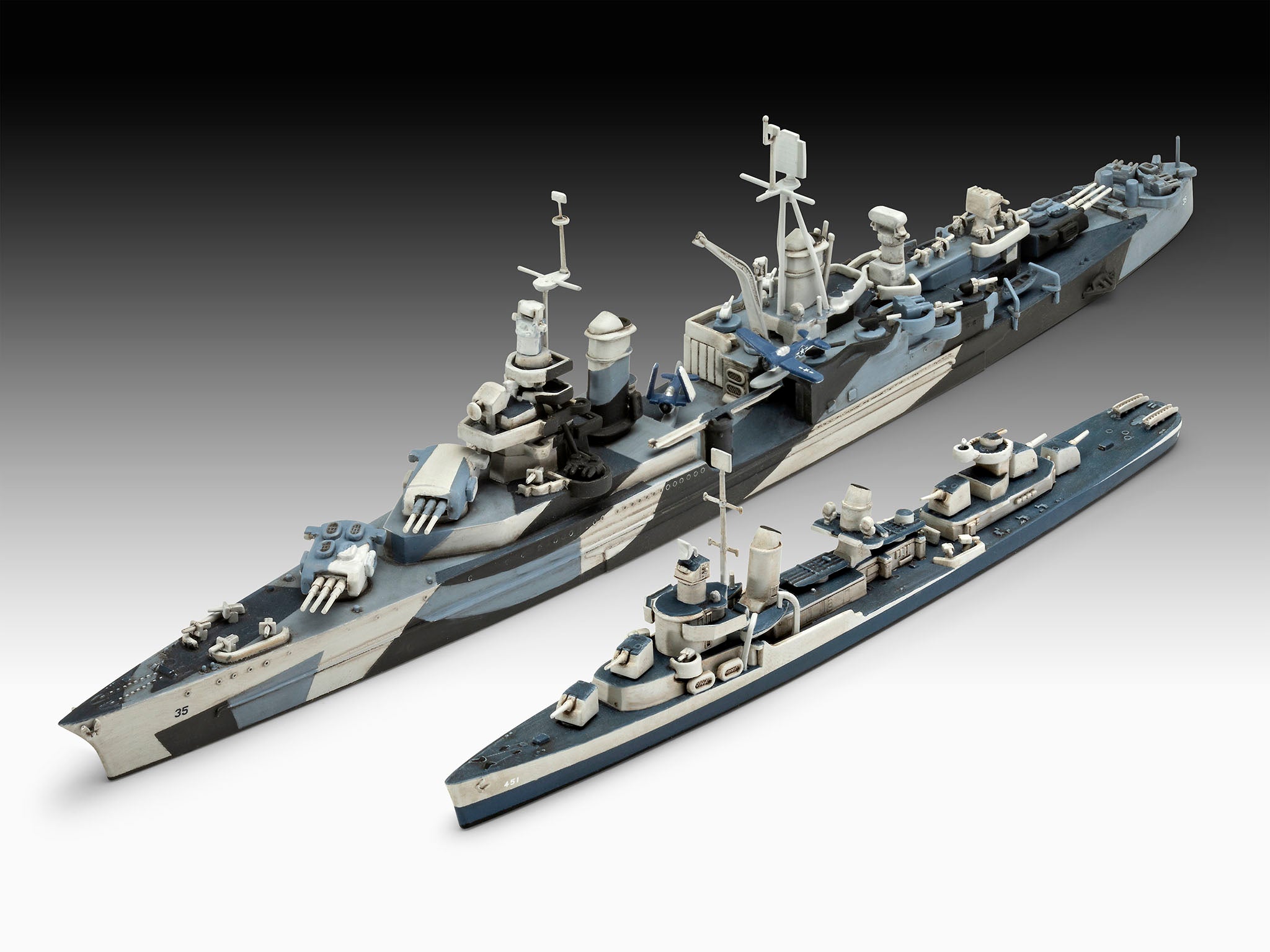 Vapor Revell Gift Set Pacific Warriors Scara 1:700 Rev05644
