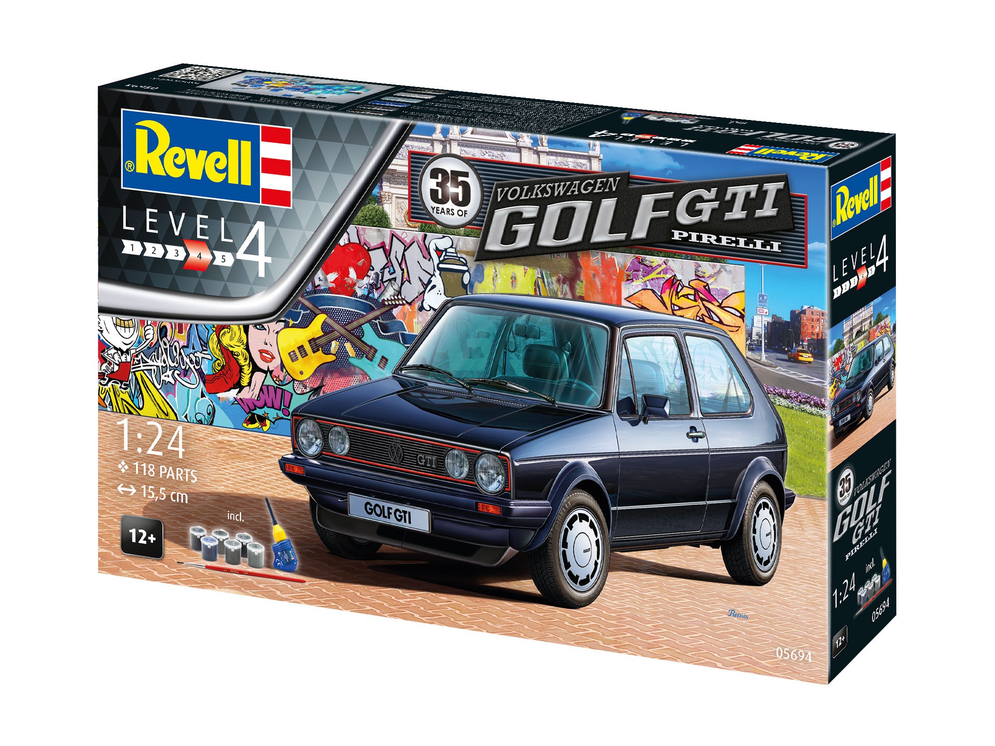 Masina Revell Gift Set Volkswagen Golf Gti Pirelli 35Th Anniv. Scara 1:24 Rev05694