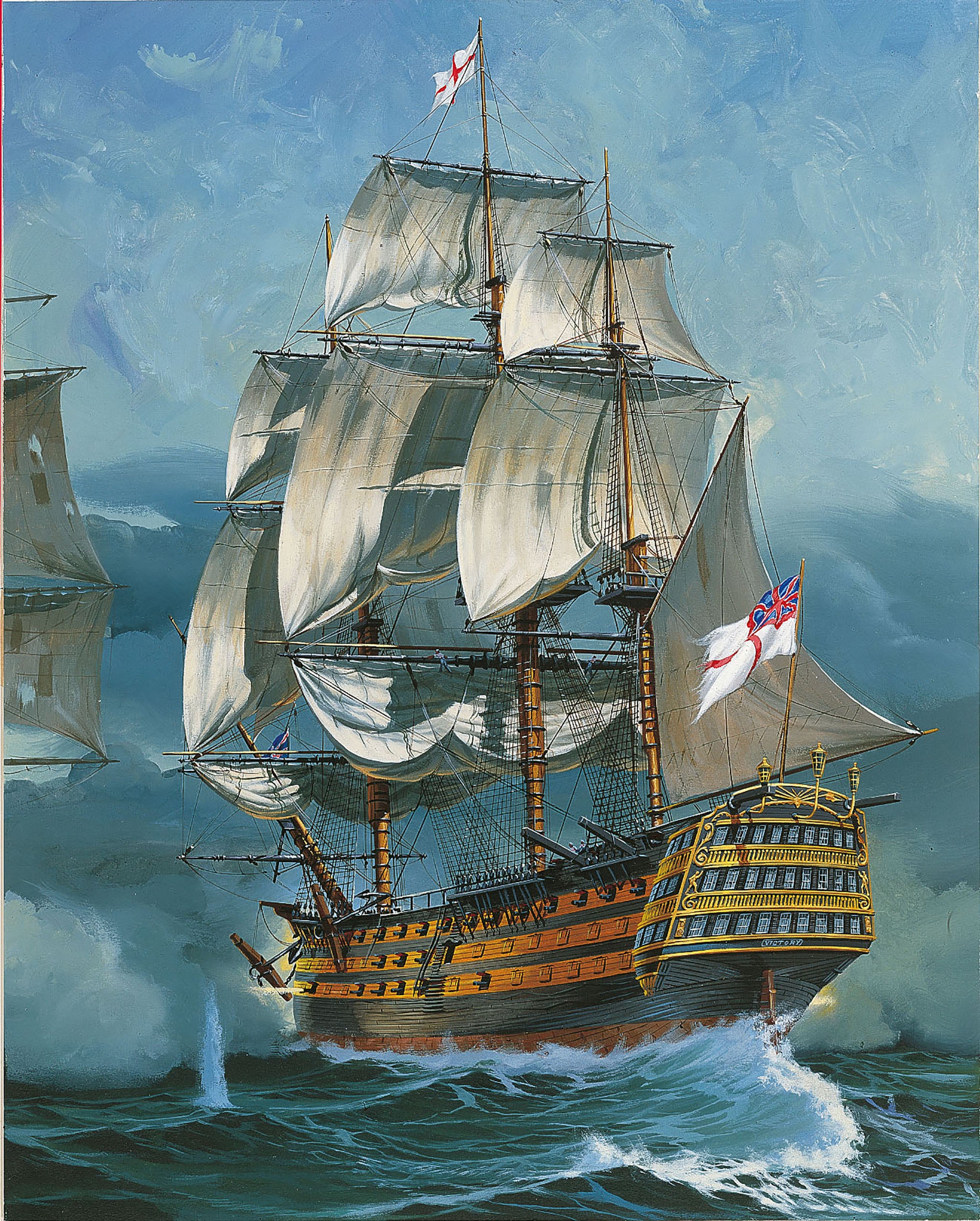 Vapor Revell Gift Set Battle Of Trafalgar Scara 1:225 Rev05767