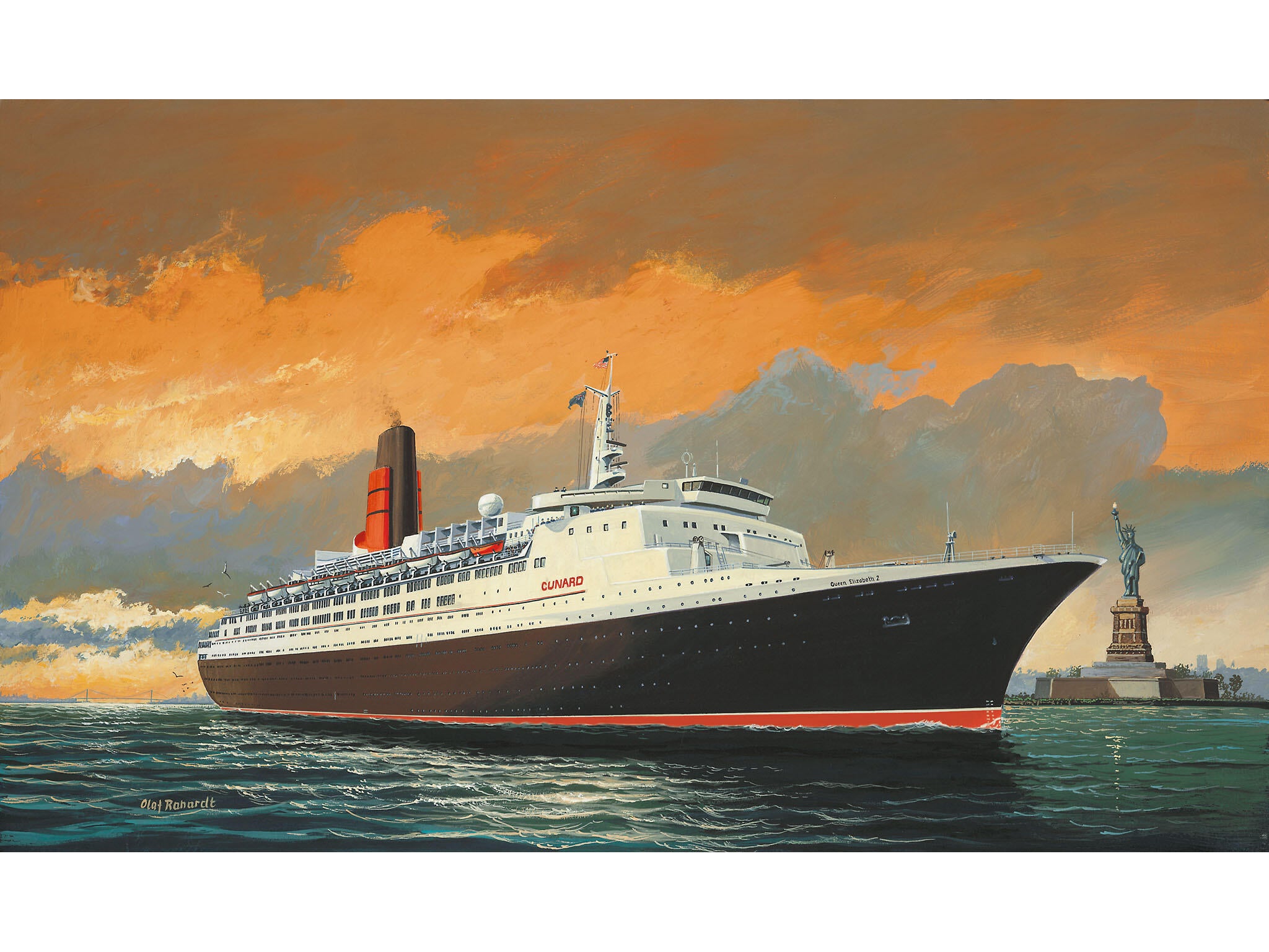 Revell Vapor  Queen Elizabeth Ii Rev05806