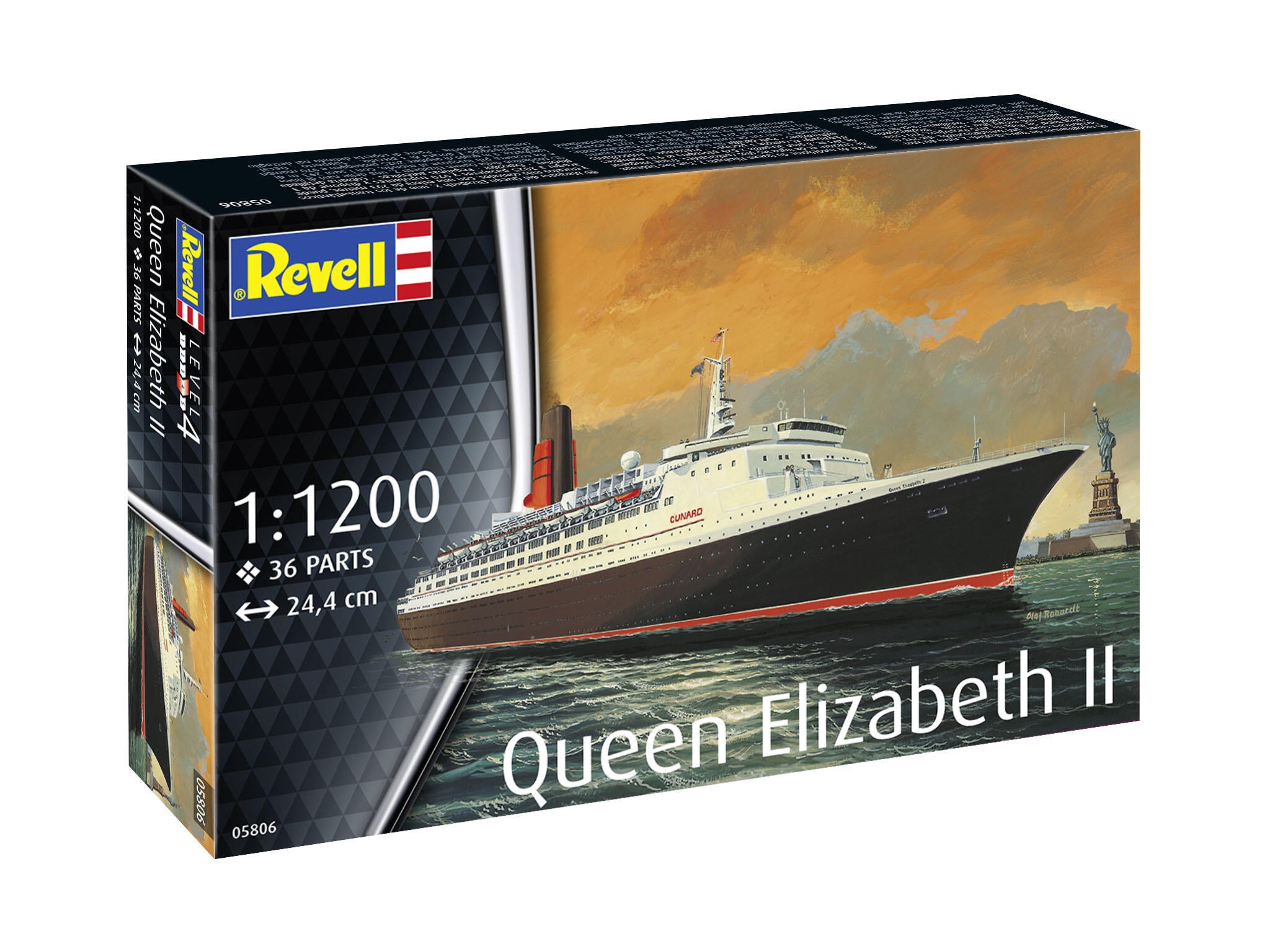 Revell Vapor  Queen Elizabeth Ii Rev05806