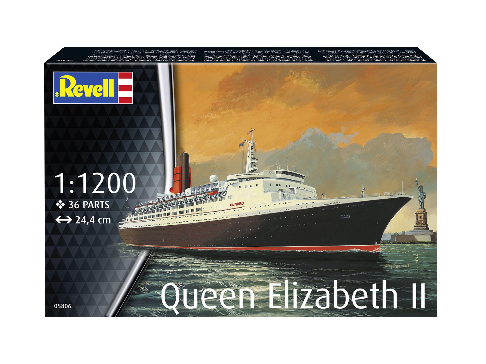 Revell Vapor  Queen Elizabeth Ii Rev05806