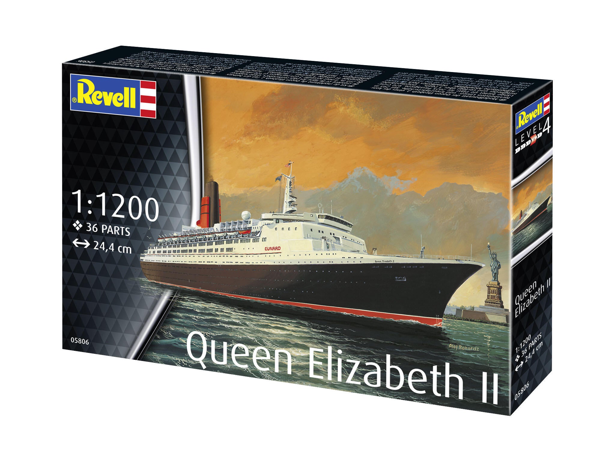 Revell Vapor  Queen Elizabeth Ii Rev05806