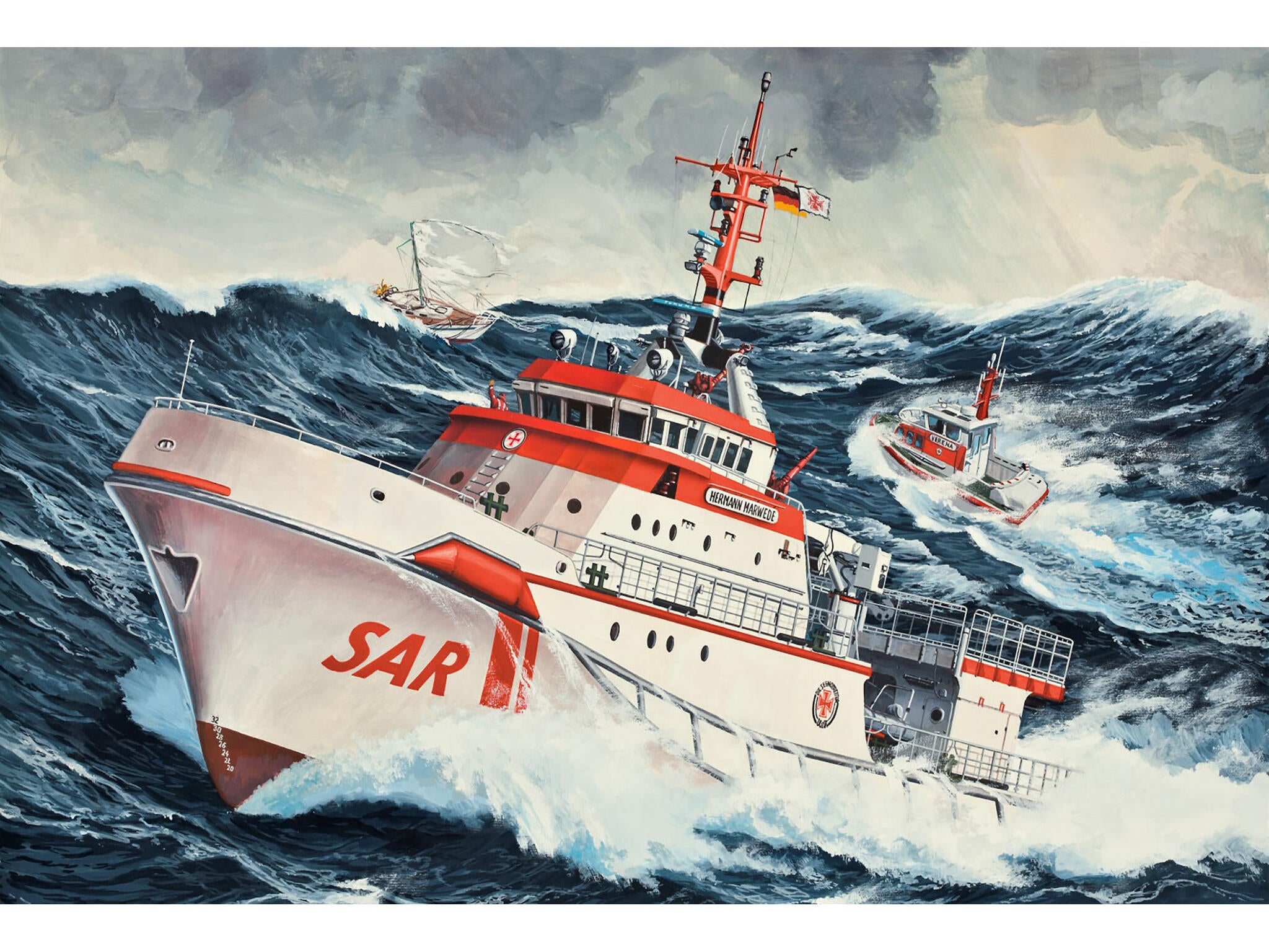 Revell Kit Vessel Hermann Marwede Scara 1:200 Rev05812