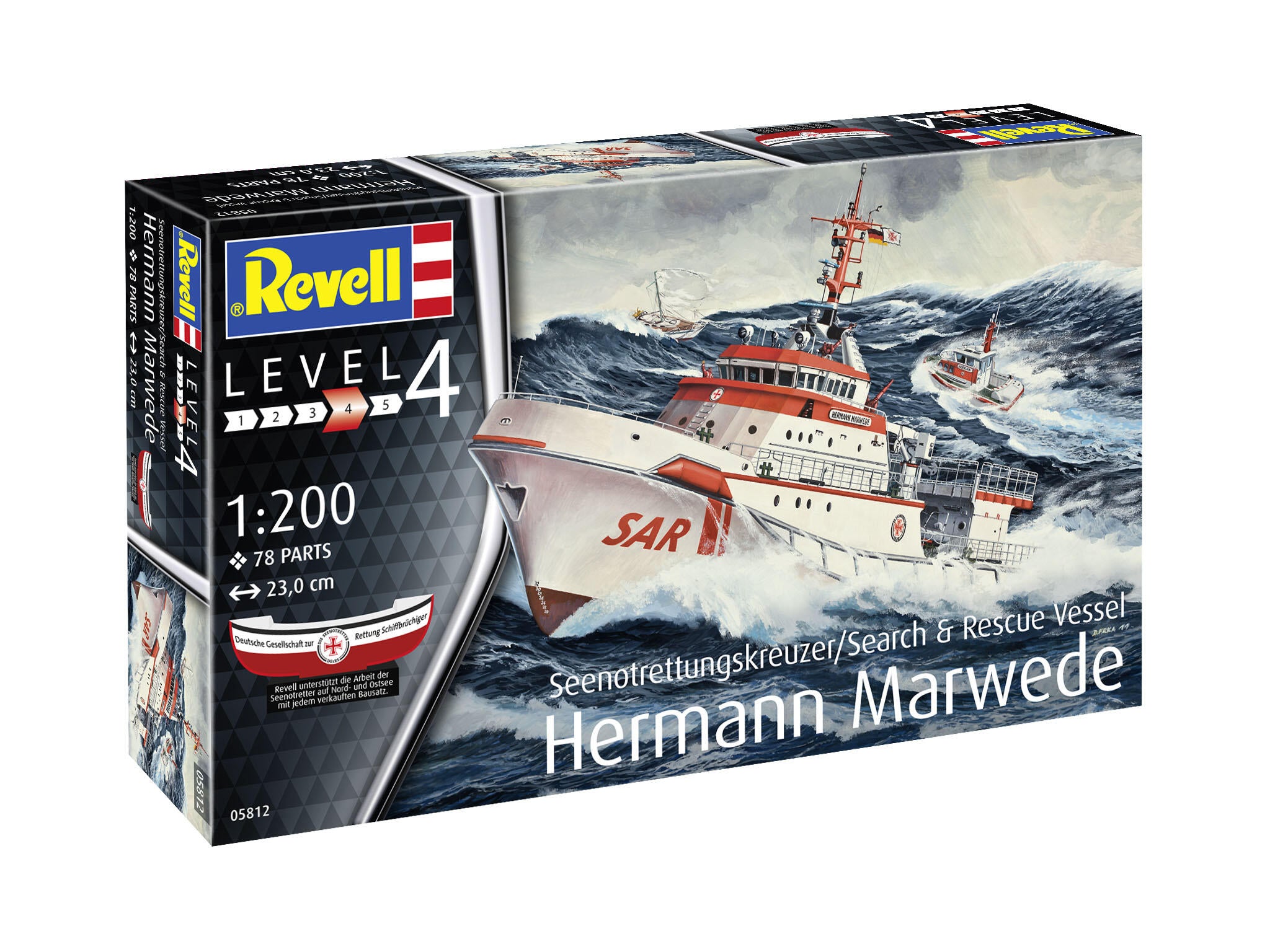 Revell Kit Vessel Hermann Marwede Scara 1:200 Rev05812