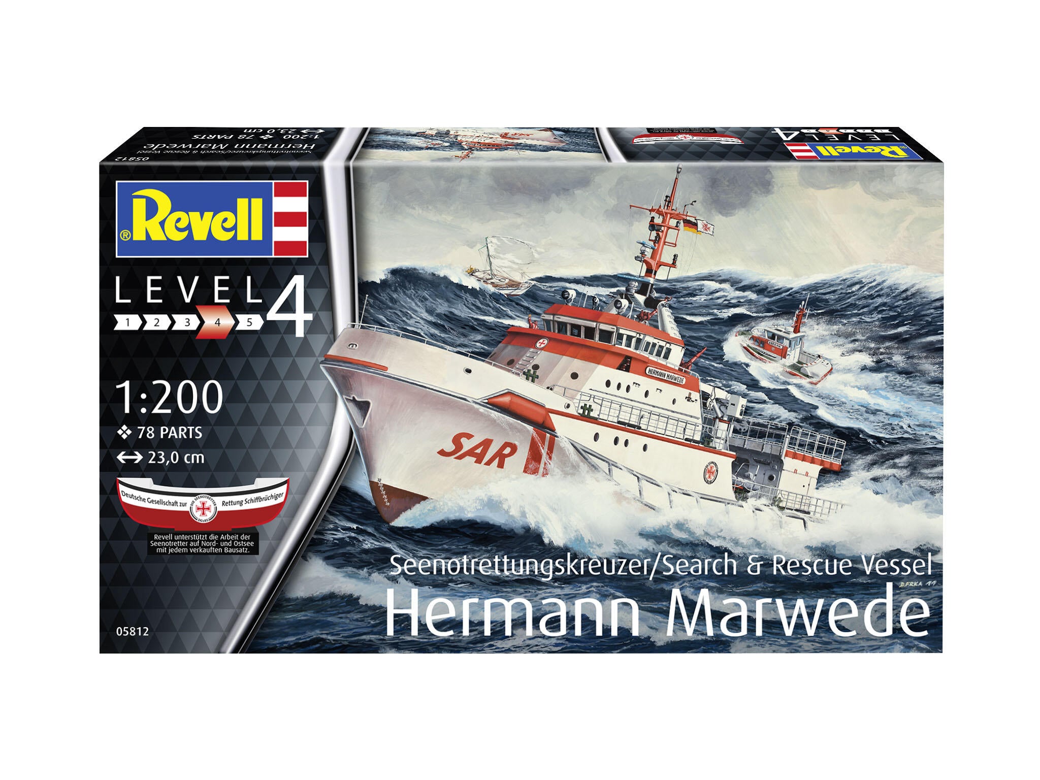 Revell Kit Vessel Hermann Marwede Scara 1:200 Rev05812