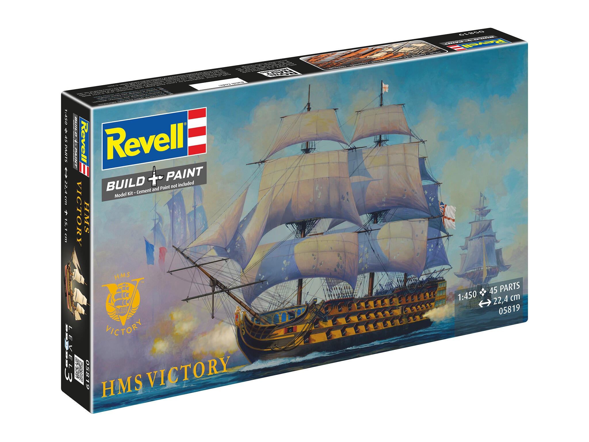 Revell Kit Hms Victory Scara 1:450 Rev05819