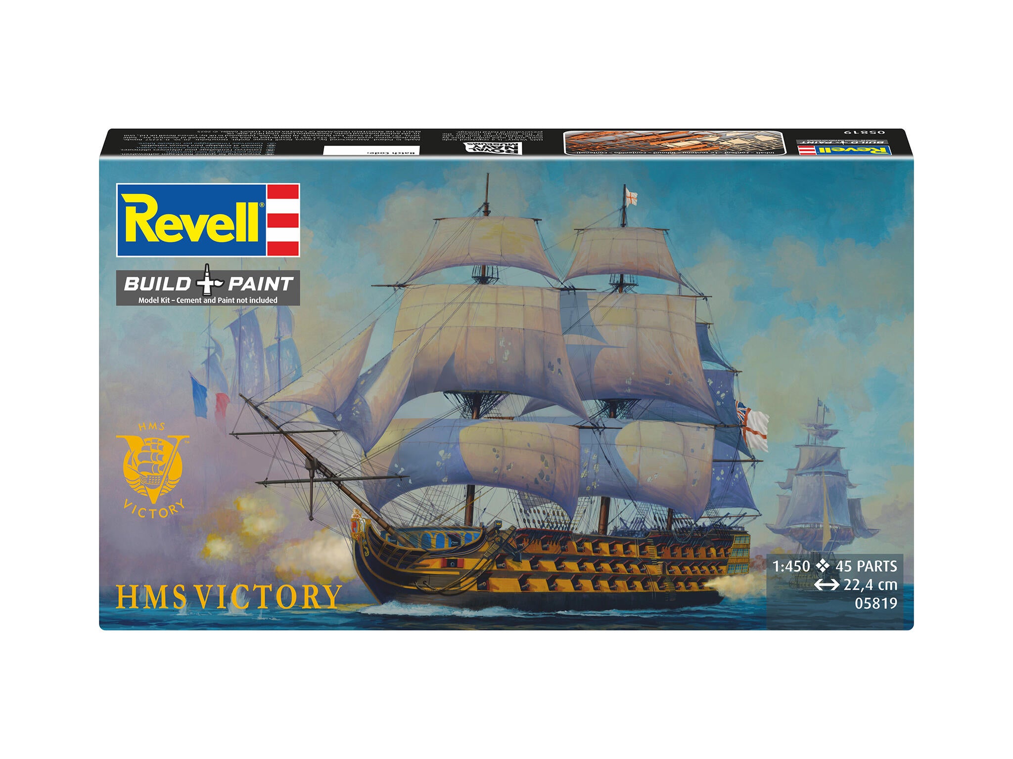 Revell Kit Hms Victory Scara 1:450 Rev05819
