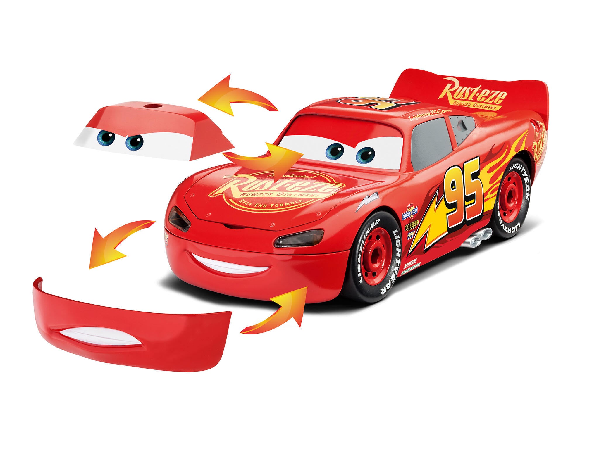 Revell Masina  Lightning Mcqueen Disney-Cars (Light & Sound) Rev06562