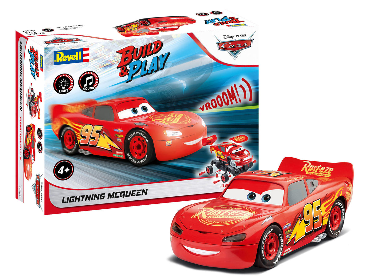 Revell Masina  Lightning Mcqueen Disney-Cars (Light & Sound) Rev06562
