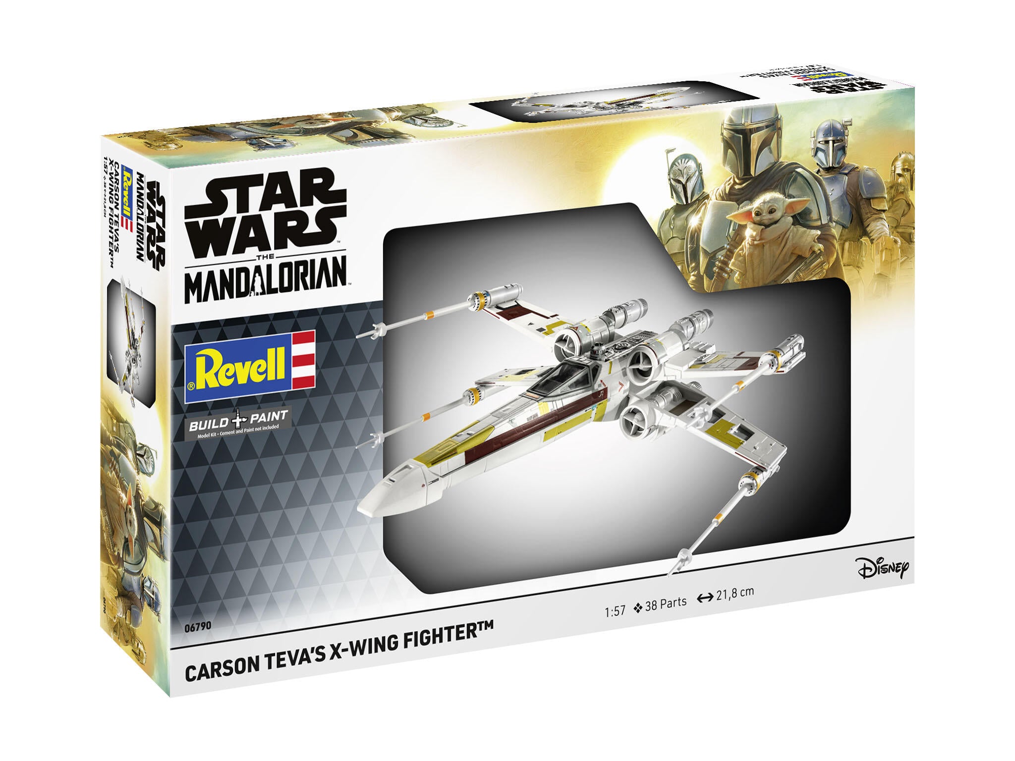 Revell Macheta Teva'S X-Wing Fighter: The Mandalorian Rev06790