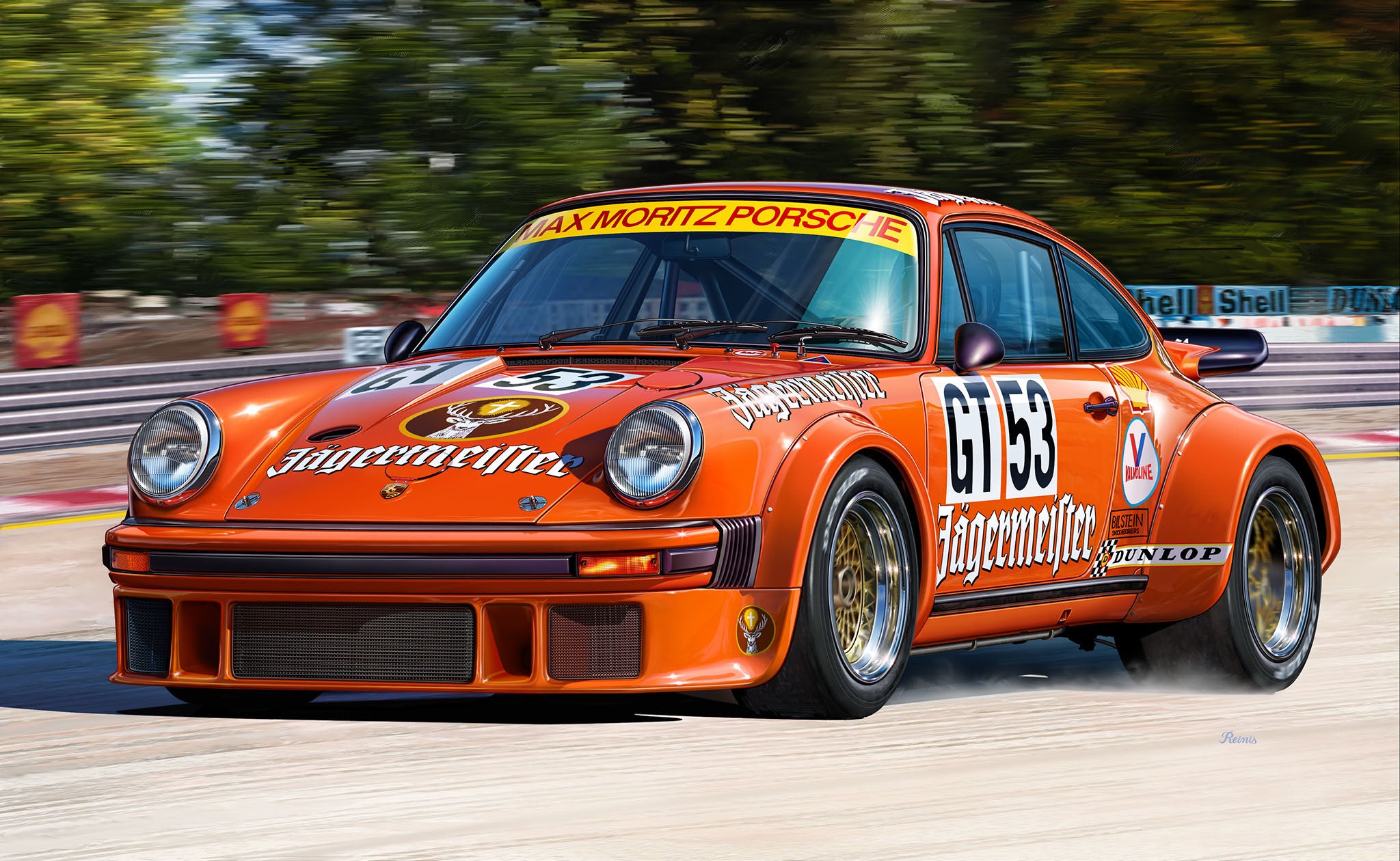 Revell Porsche 934 RSR Jagermeister 07031