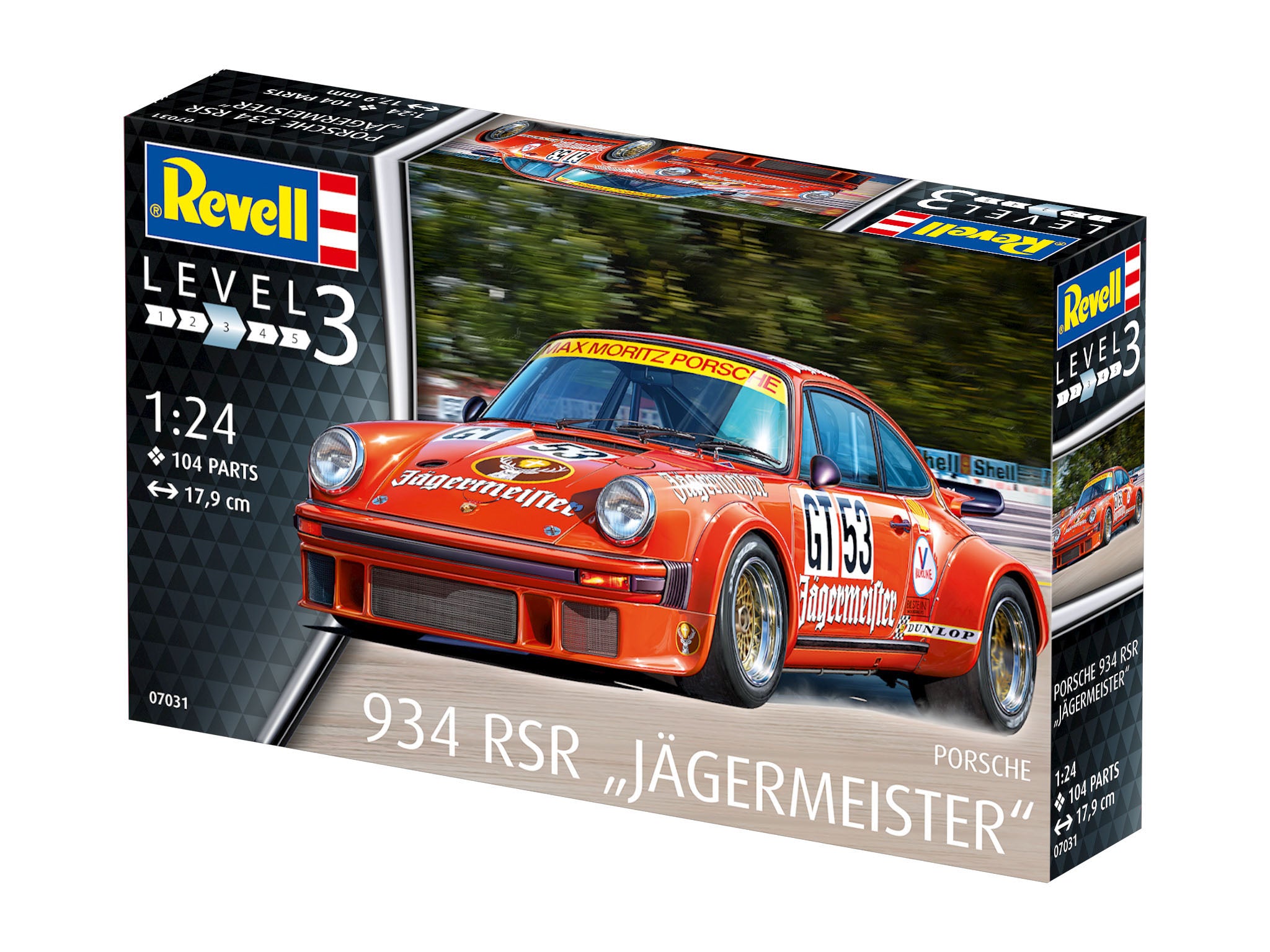 Revell Porsche 934 RSR Jagermeister 07031