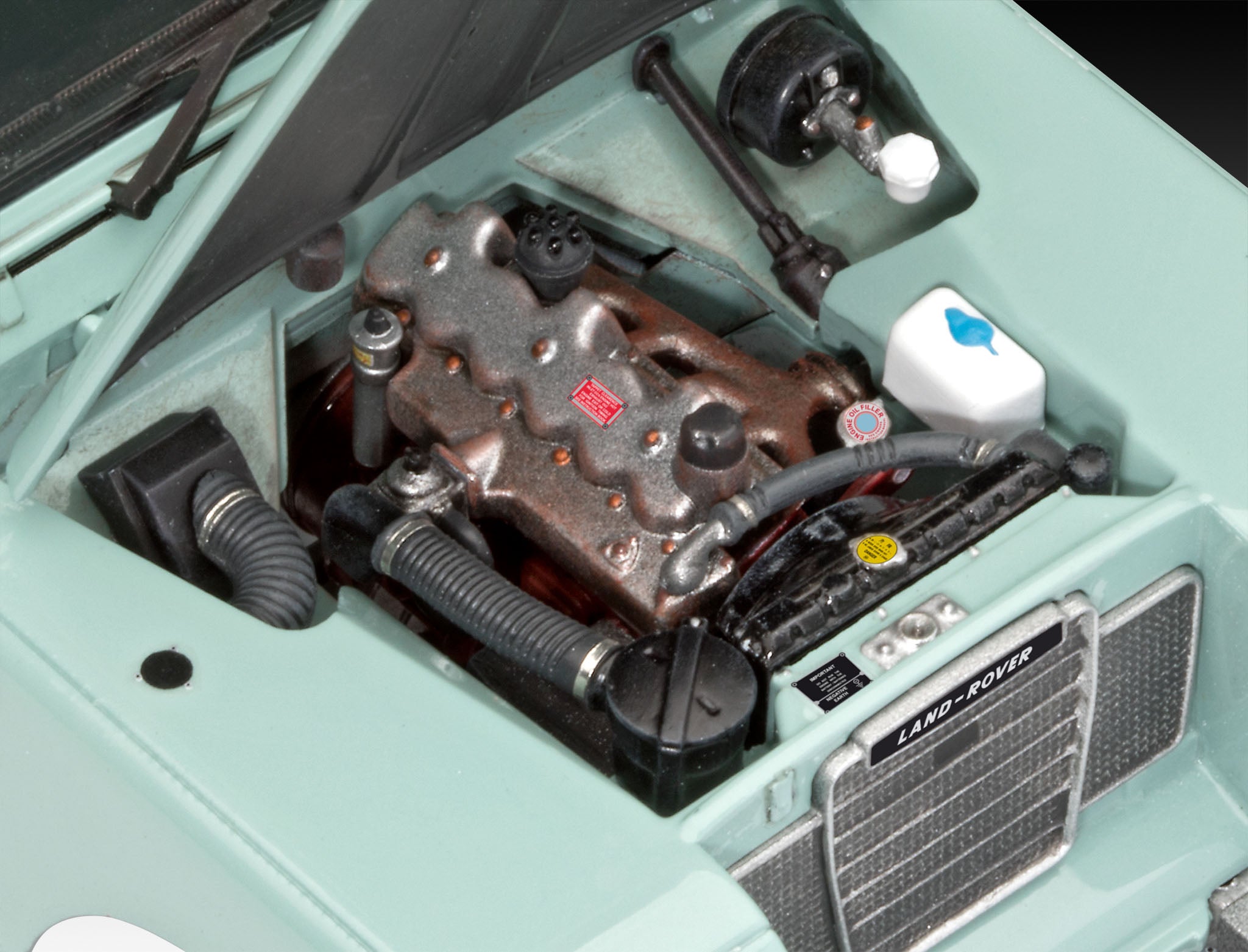 Automodel de construit Revell Land Rover Series III 184 piese 07047