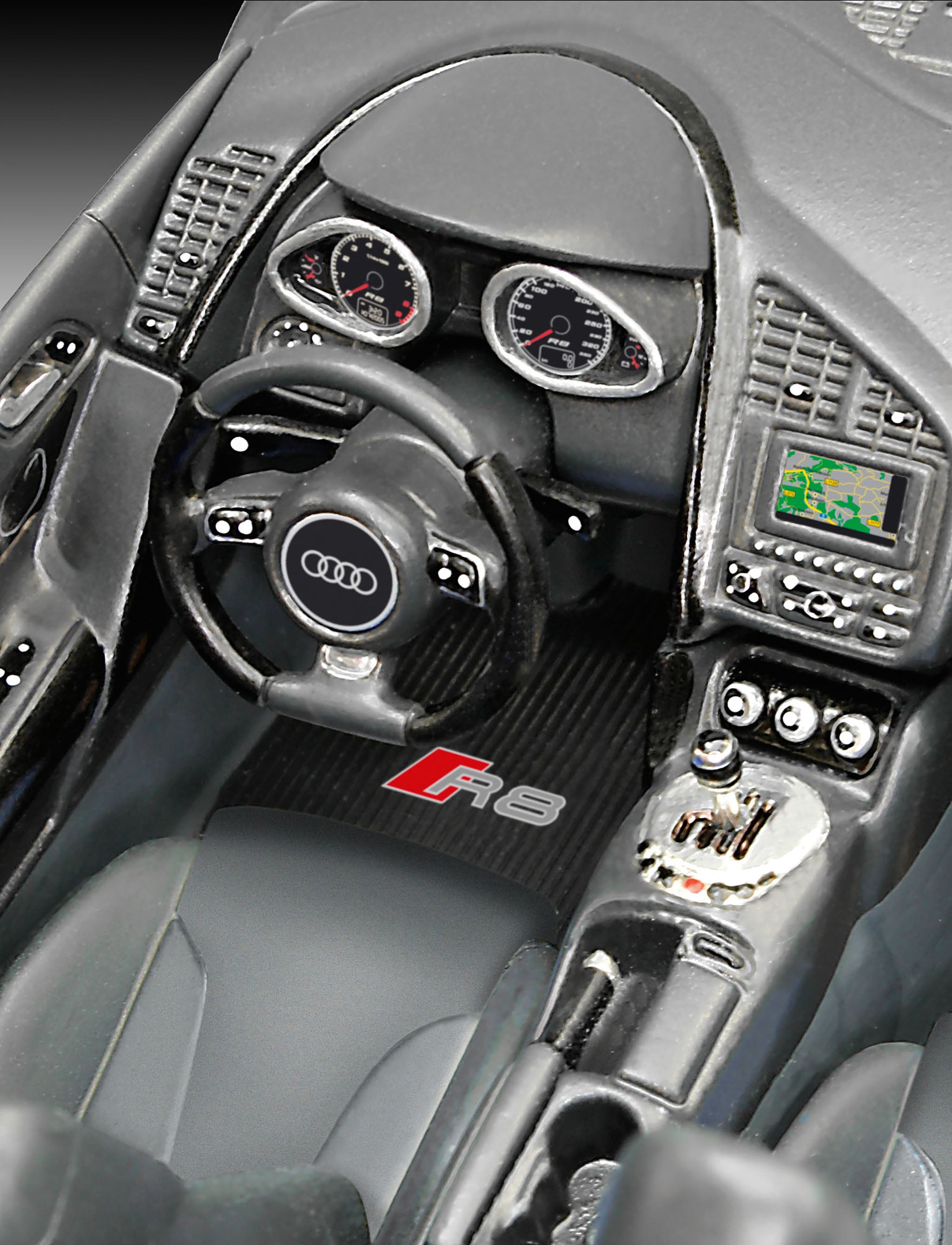 Macheta Revell Audi R8 Black 07057