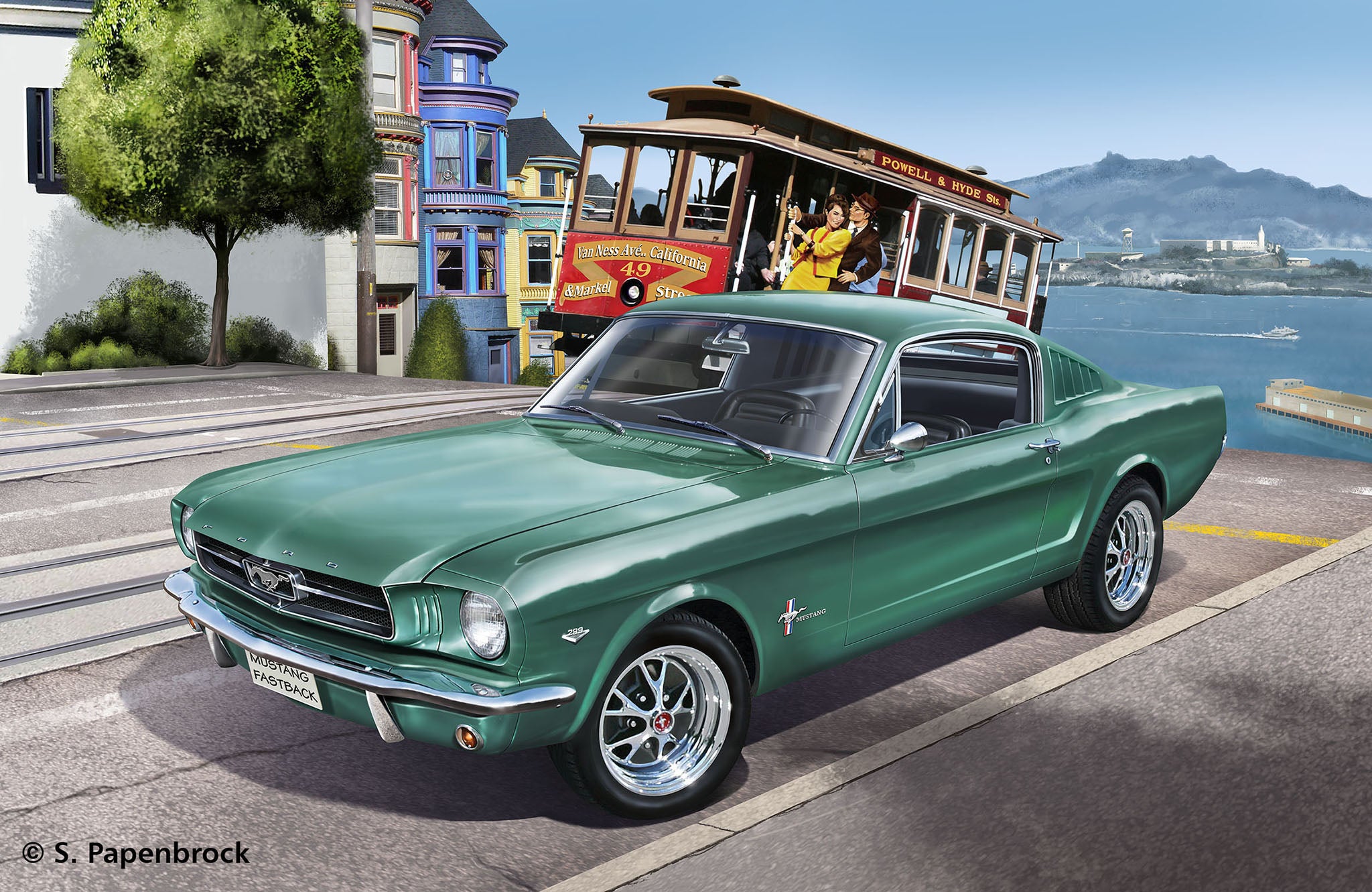 Model prefabricat - Ford Mustang 1965 - Revell 07065