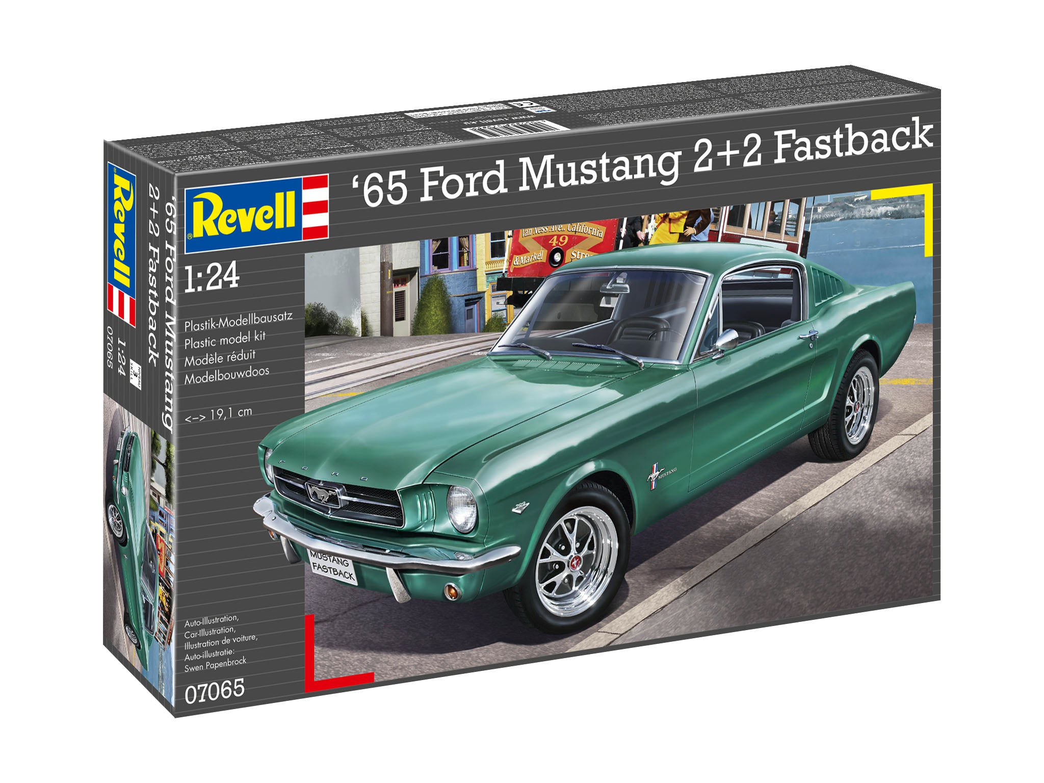 Model prefabricat - Ford Mustang 1965 - Revell 07065