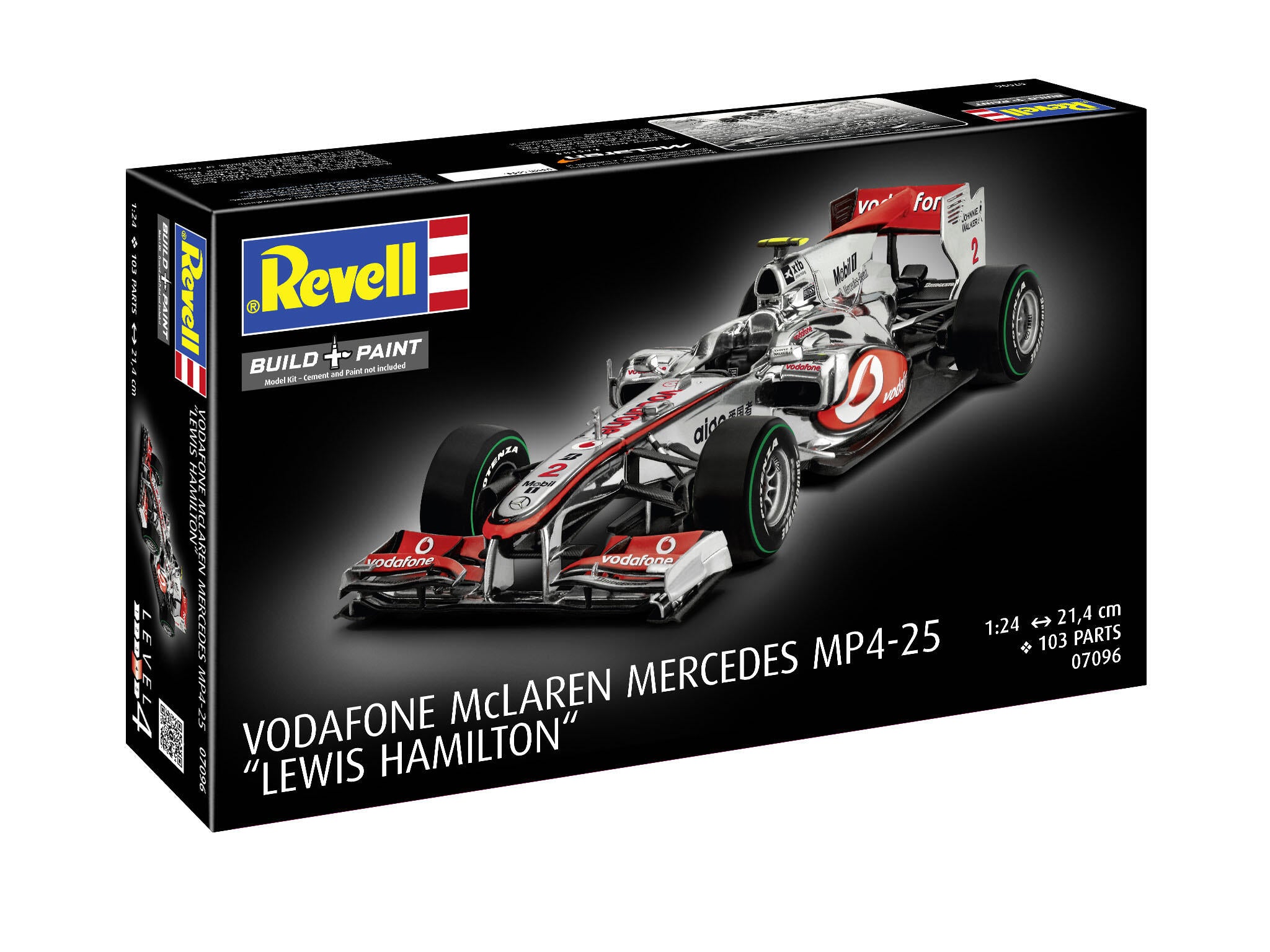 Revell Model Kit Vodafone Mc Laren Mercedes Hamilton Rev07096