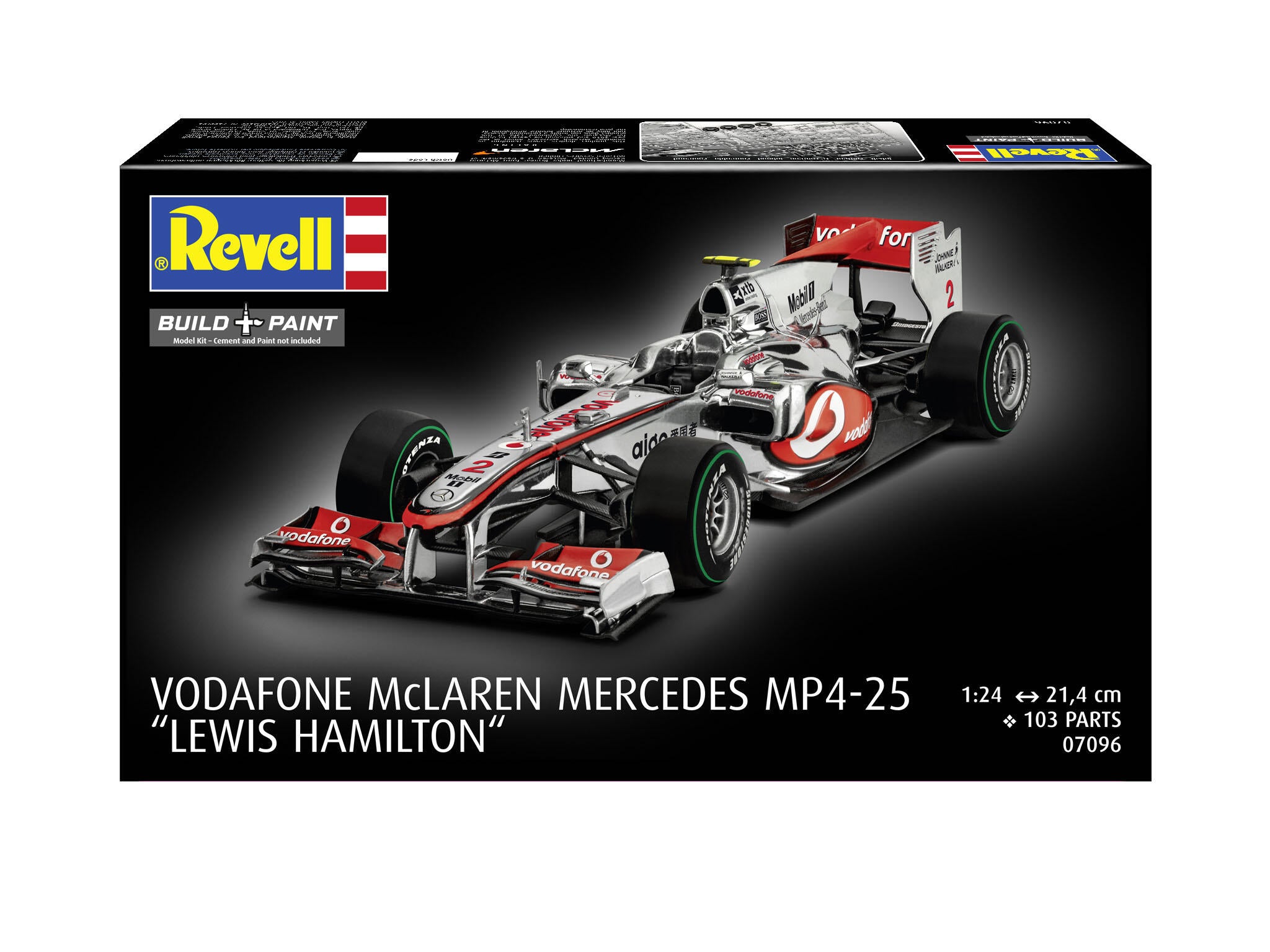 Revell Model Kit Vodafone Mc Laren Mercedes Hamilton Rev07096