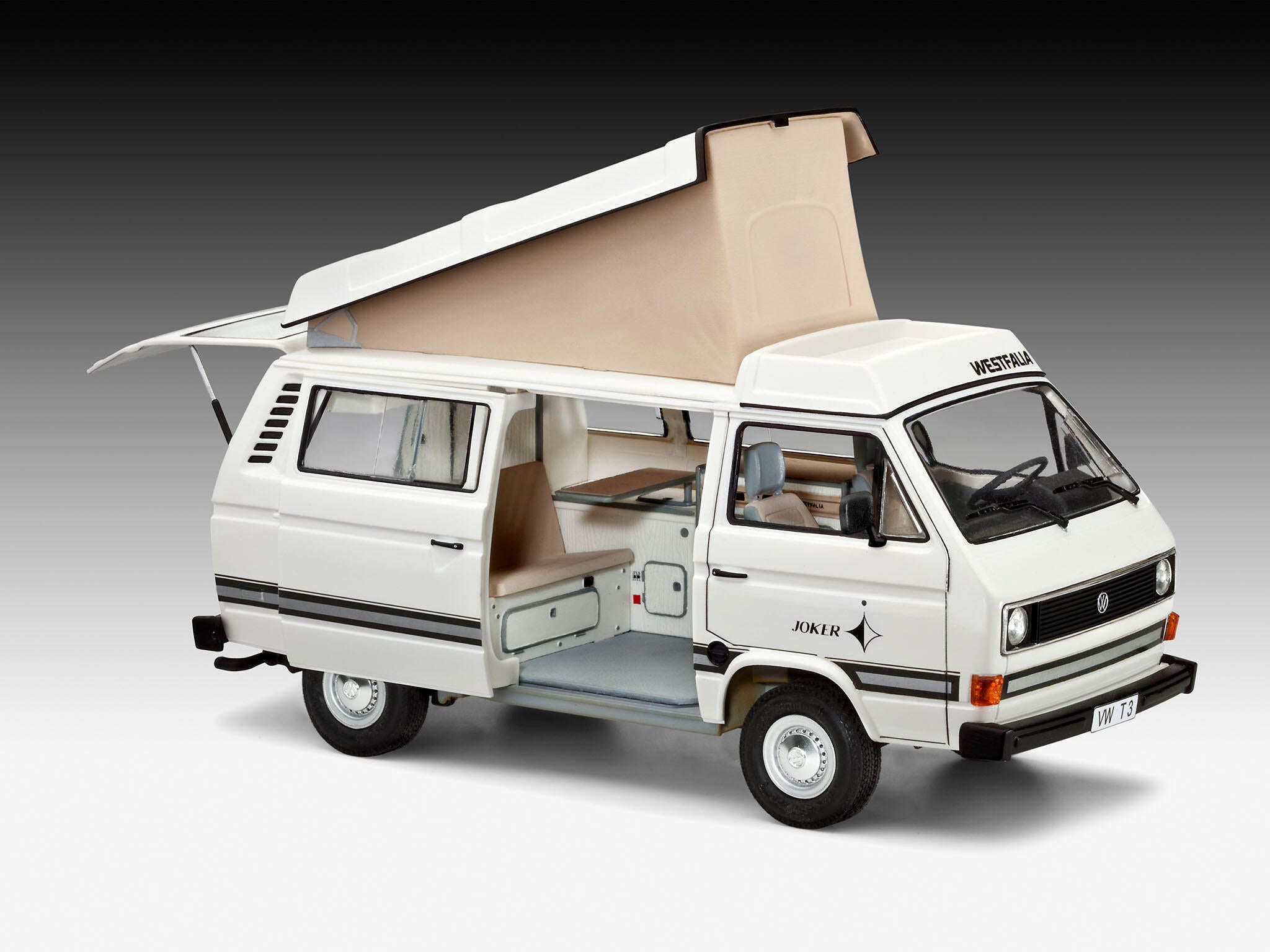Revell Model Kit Vw T3 Camper Rev07344