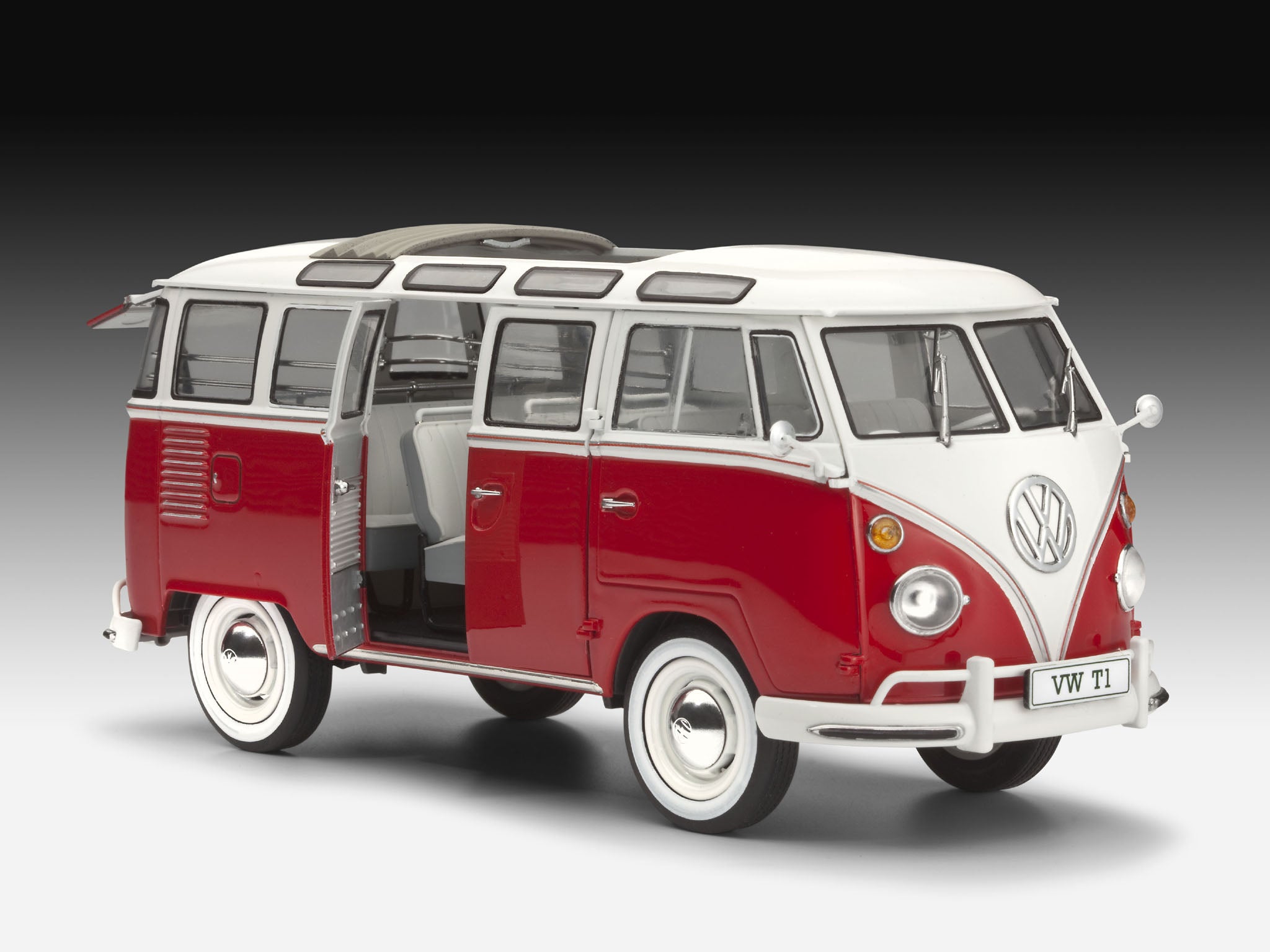 Automodel de construit VW Samba Bus model de construire - Revell 07399
