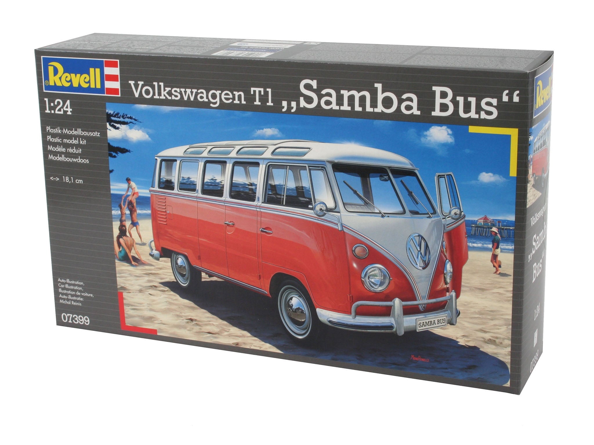 Automodel de construit VW Samba Bus model de construire - Revell 07399