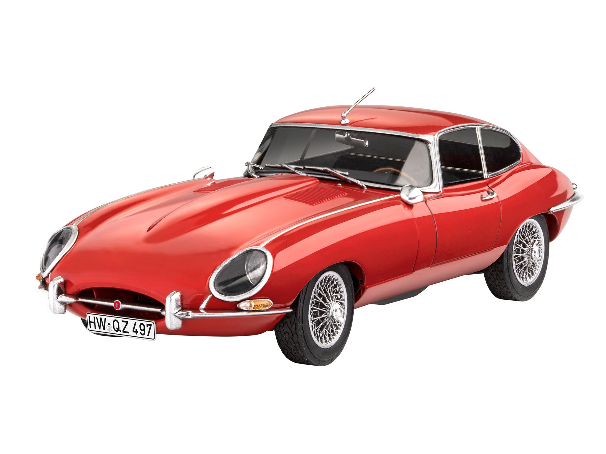 Macheta de asamblat Revell masina Jaguar E-Type (Coupé) 07668