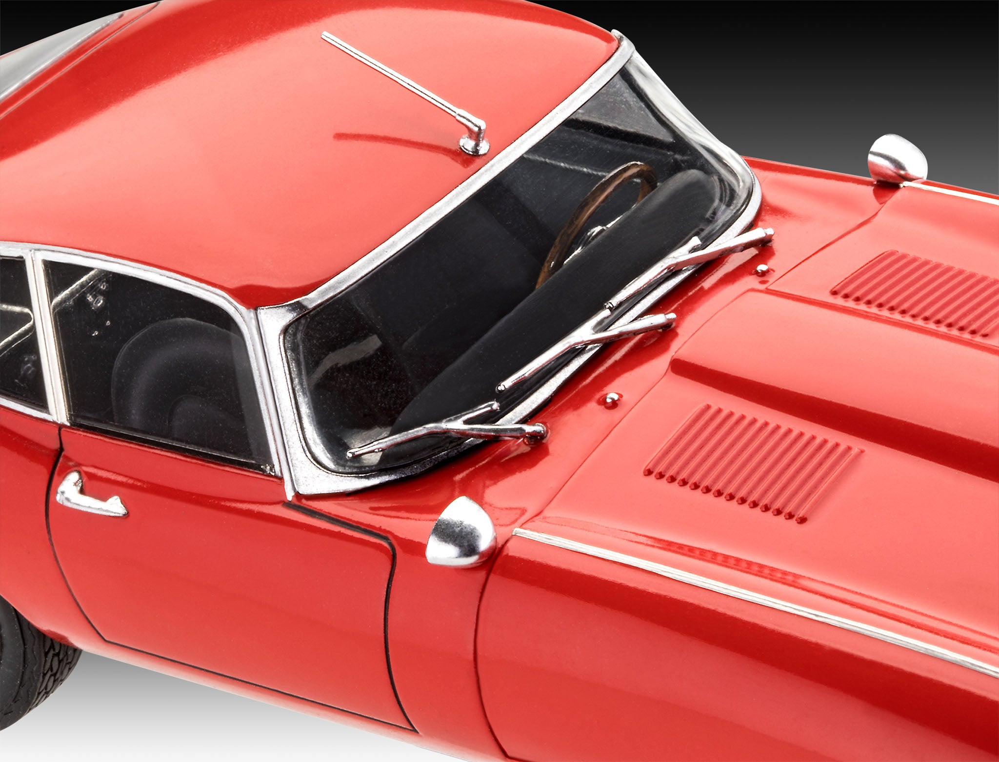 Macheta de asamblat Revell masina Jaguar E-Type (Coupé) 07668
