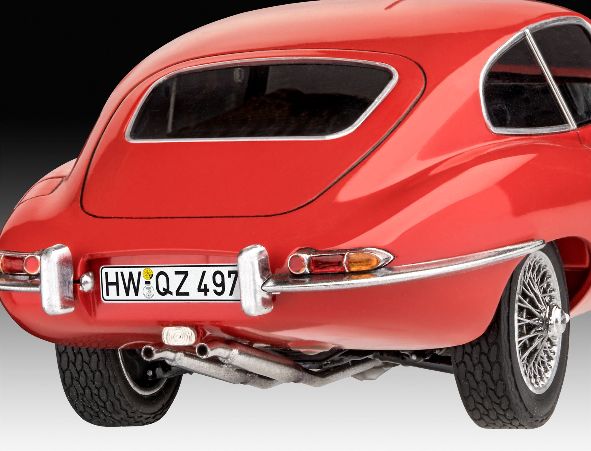Macheta de asamblat Revell masina Jaguar E-Type (Coupé) 07668