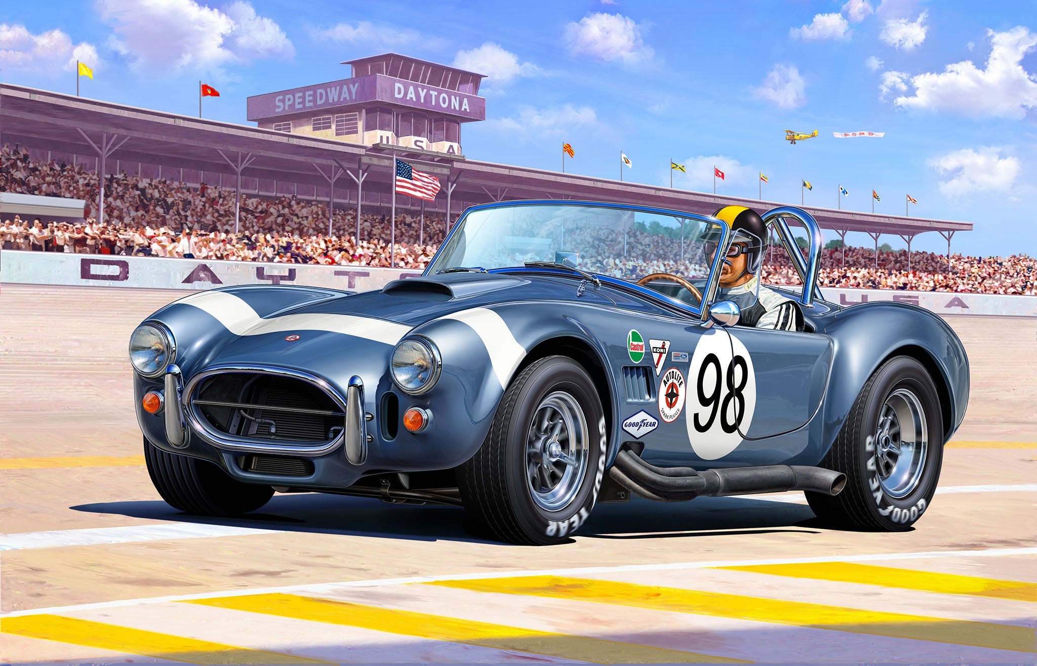 Macheta REVELL Masina 62 Shelby Cobra 289  07669