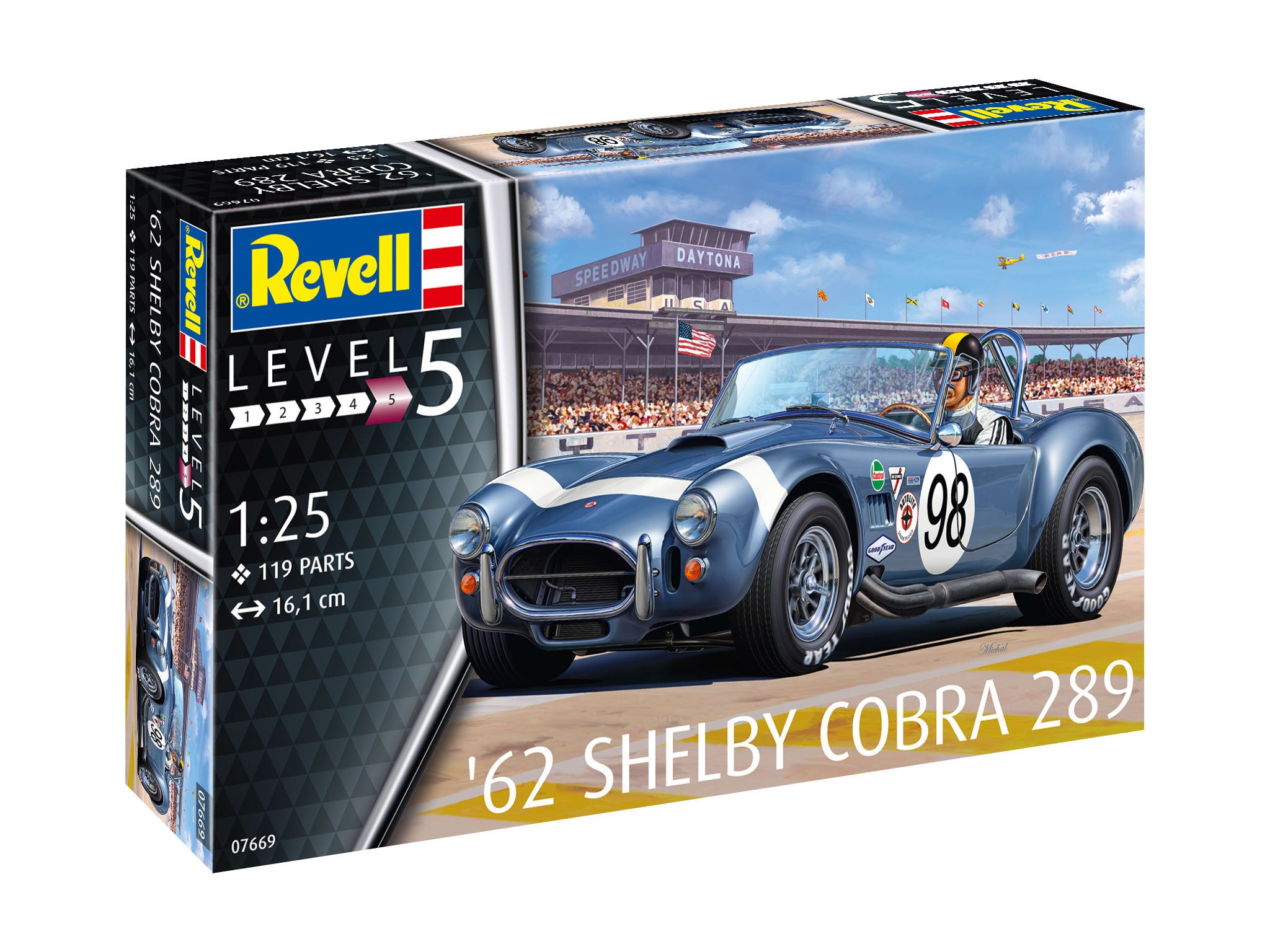 Macheta REVELL Masina 62 Shelby Cobra 289  07669