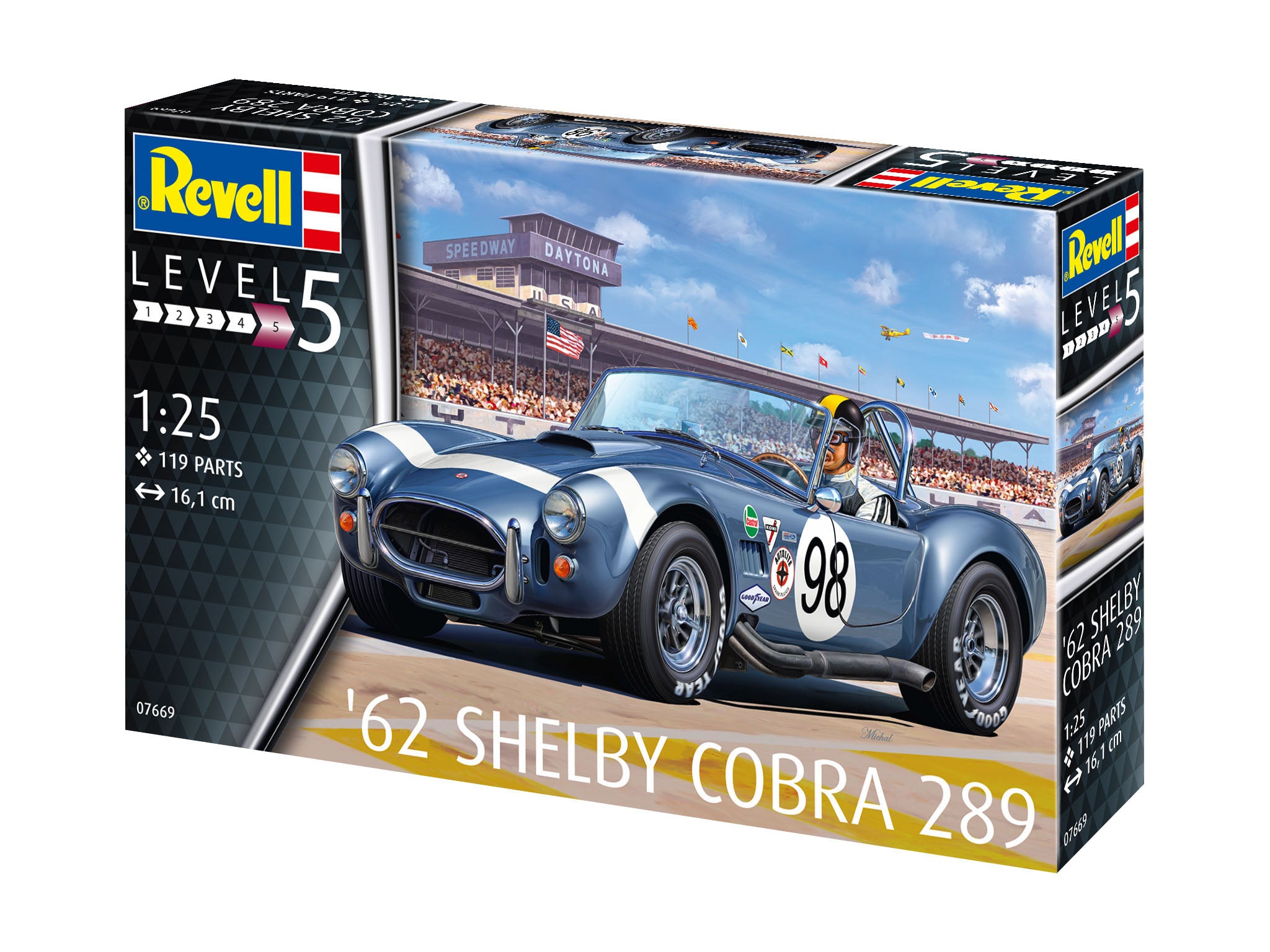 Macheta REVELL Masina 62 Shelby Cobra 289  07669
