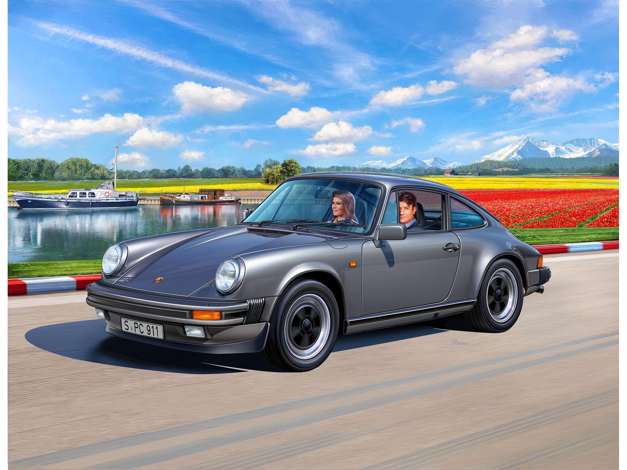 Revell Kit Porsche 911 Carrera Scara 1:24 Rev07688