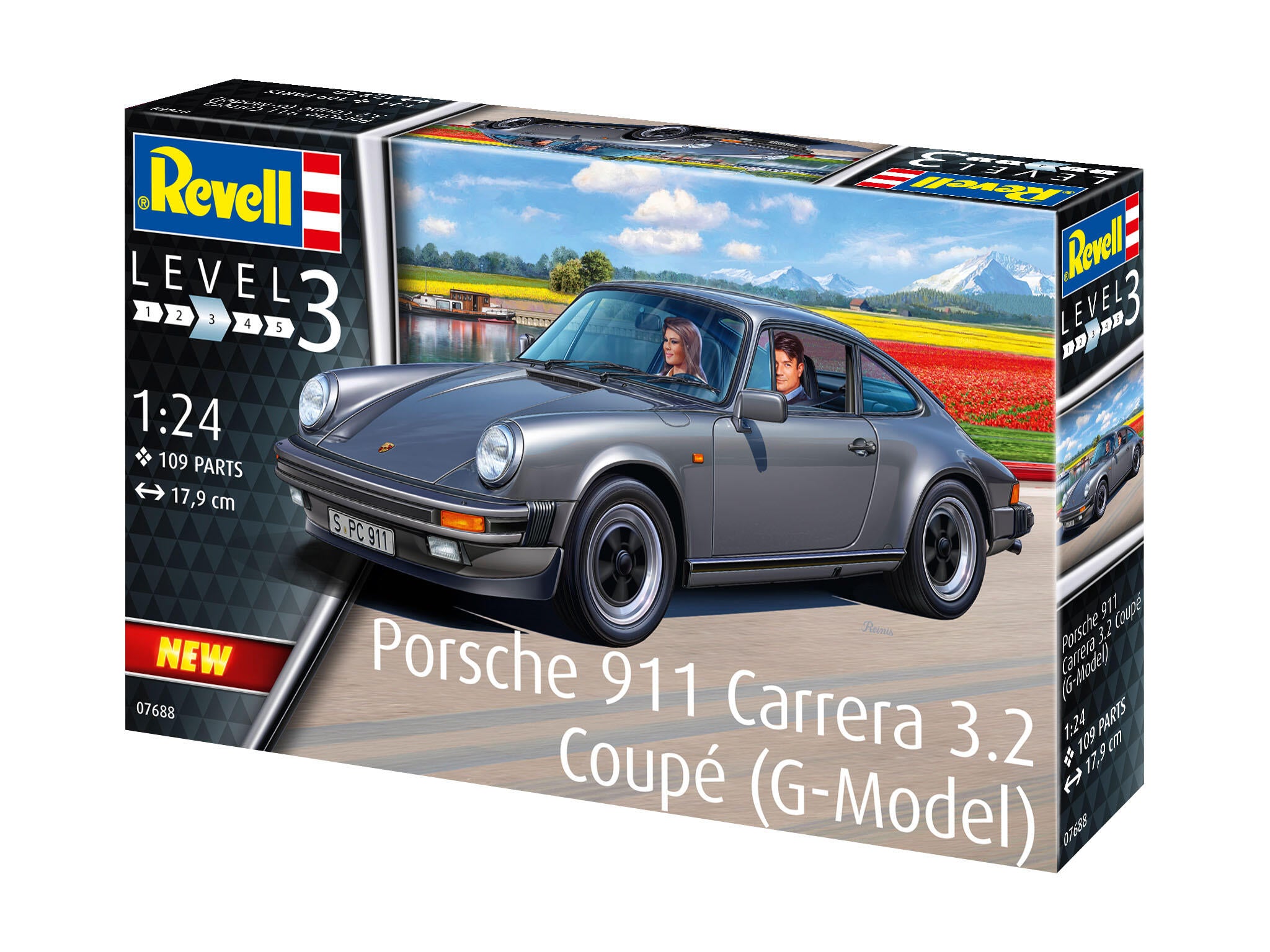 Revell Kit Porsche 911 Carrera Scara 1:24 Rev07688