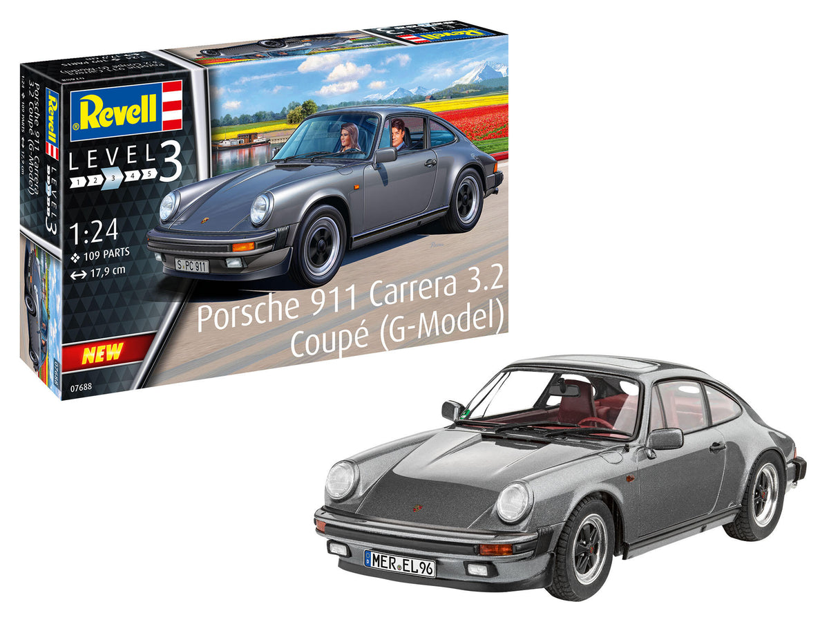 Revell Kit Porsche 911 Carrera Scara 1:24 Rev07688