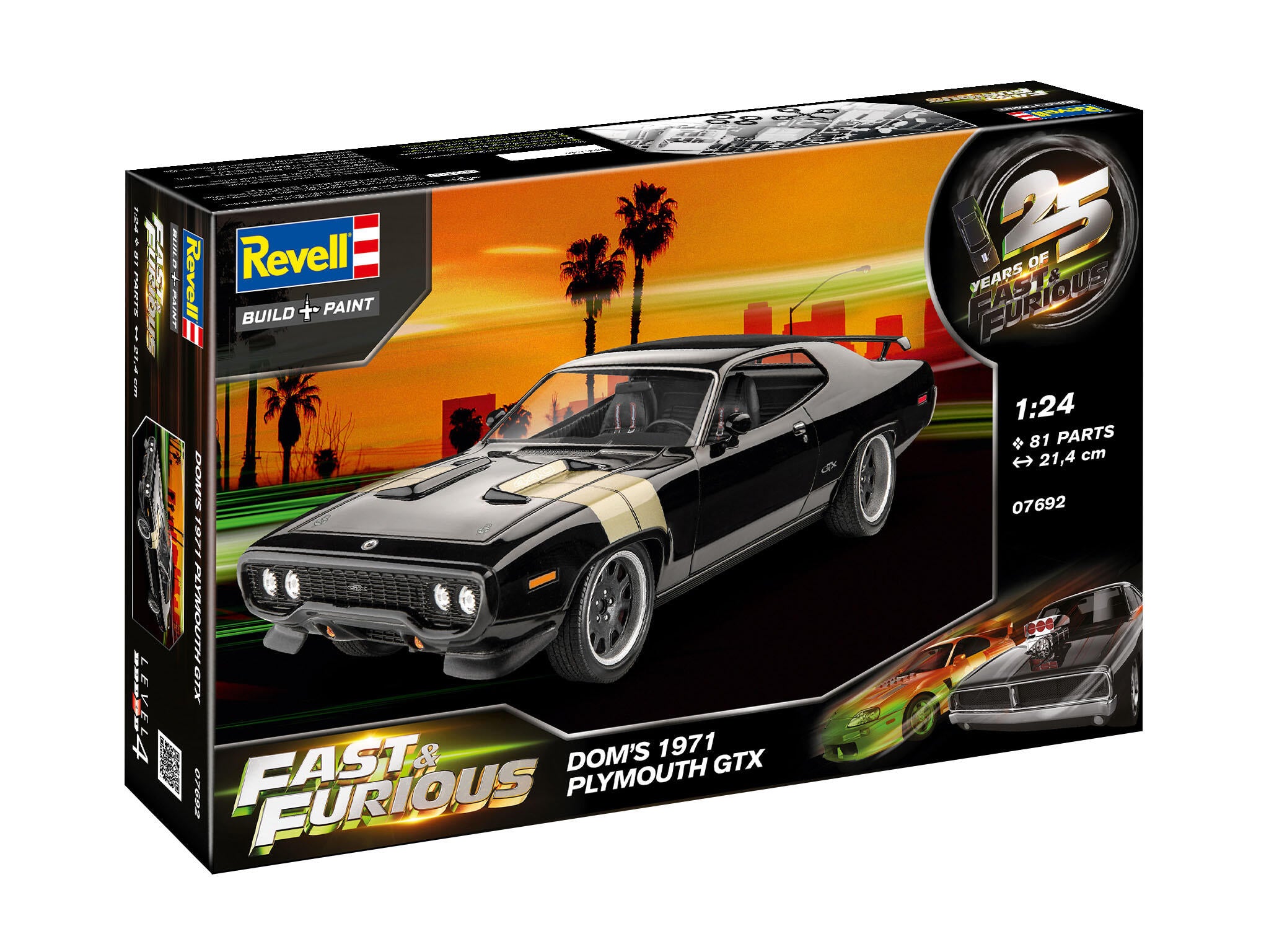 Revell Kit Fast And Furious Dominics 1971 Scara 1:24 Rev07692