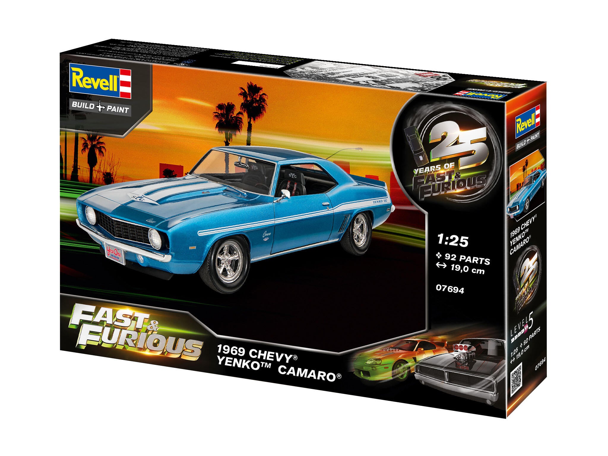 Revell Kit Fast And Furious 1969 Chevy Scara 1:25 Rev07694