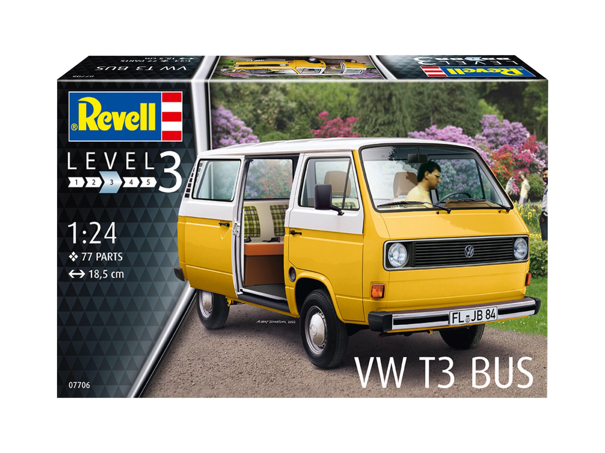 Revell Macheta Vw T3 Bus Rev07706