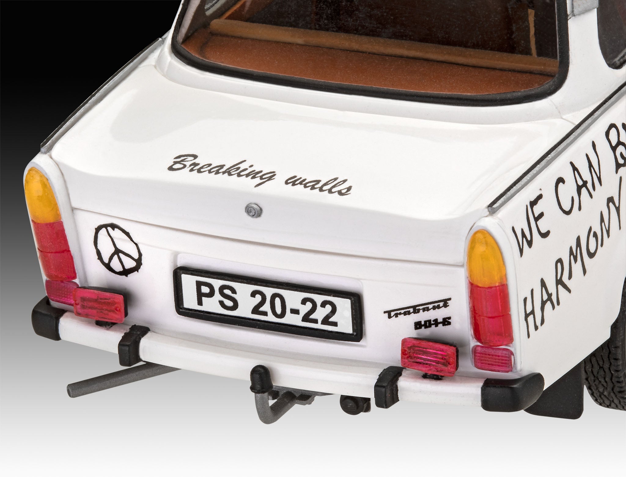 Automodel de construit Revell Trabant 601S 138 piese 07713