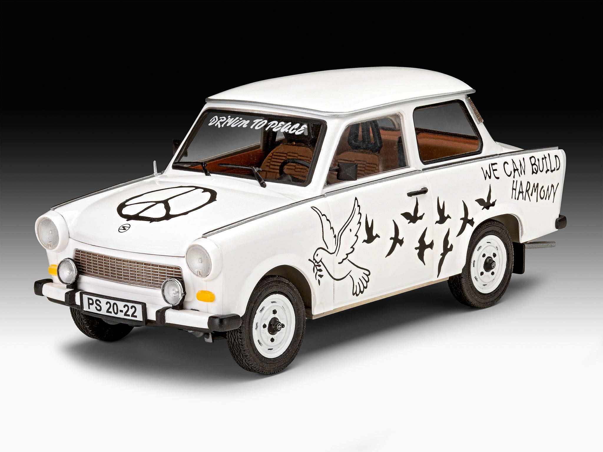 Automodel de construit Revell Trabant 601S 138 piese 07713