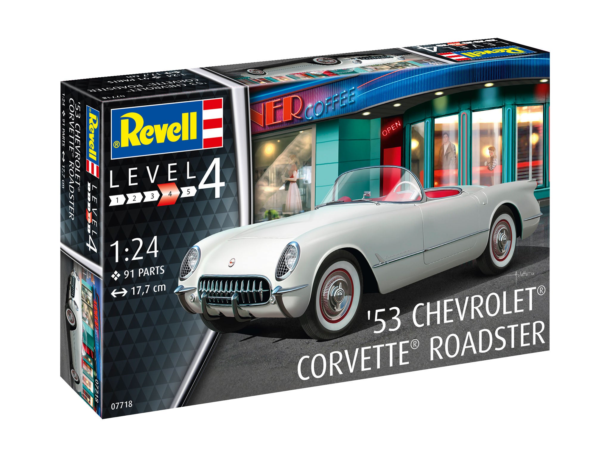 Model plastic 1953 Corvette Roadster 1/24 Revell 07718