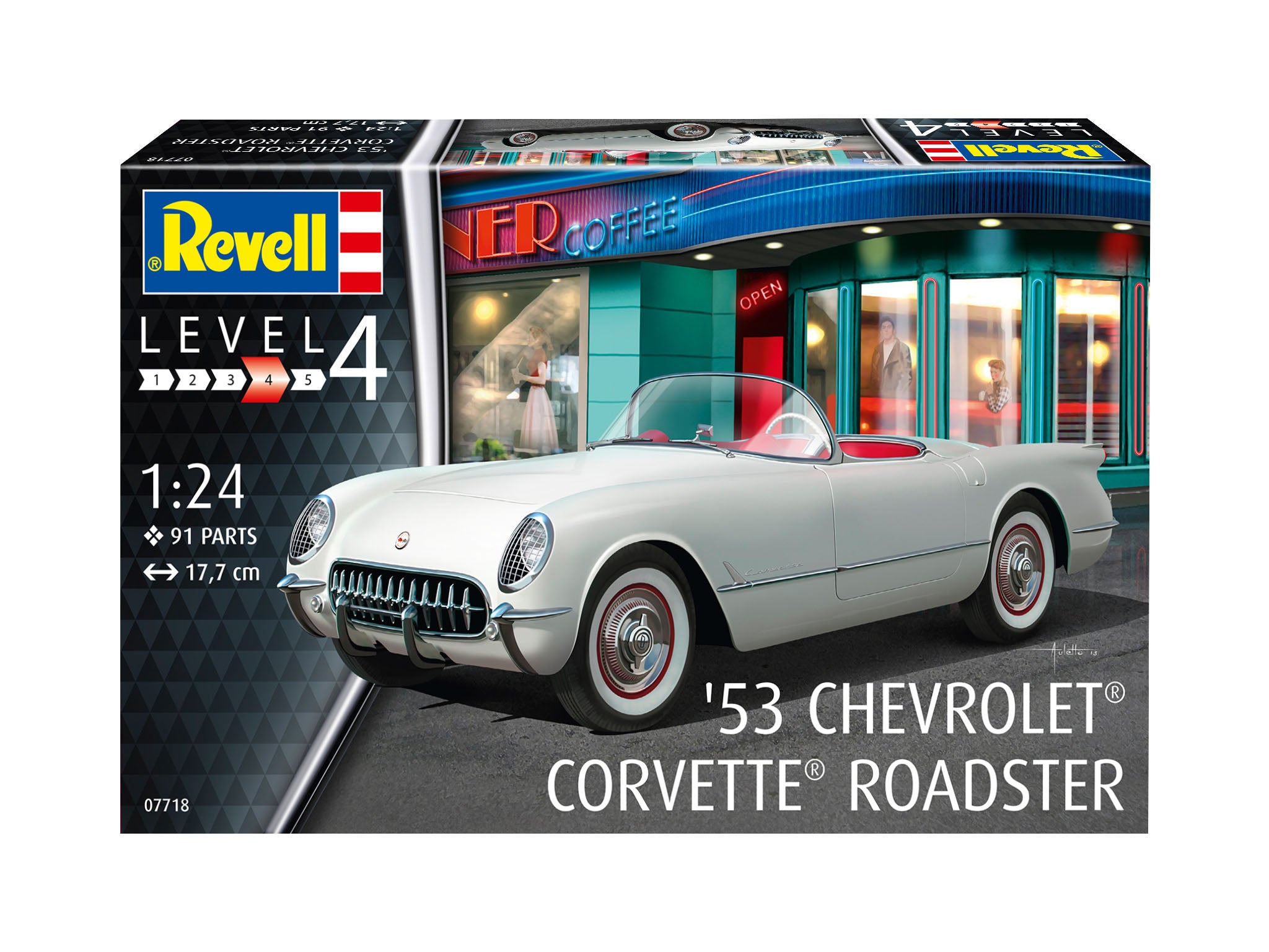 Model plastic 1953 Corvette Roadster 1/24 Revell 07718