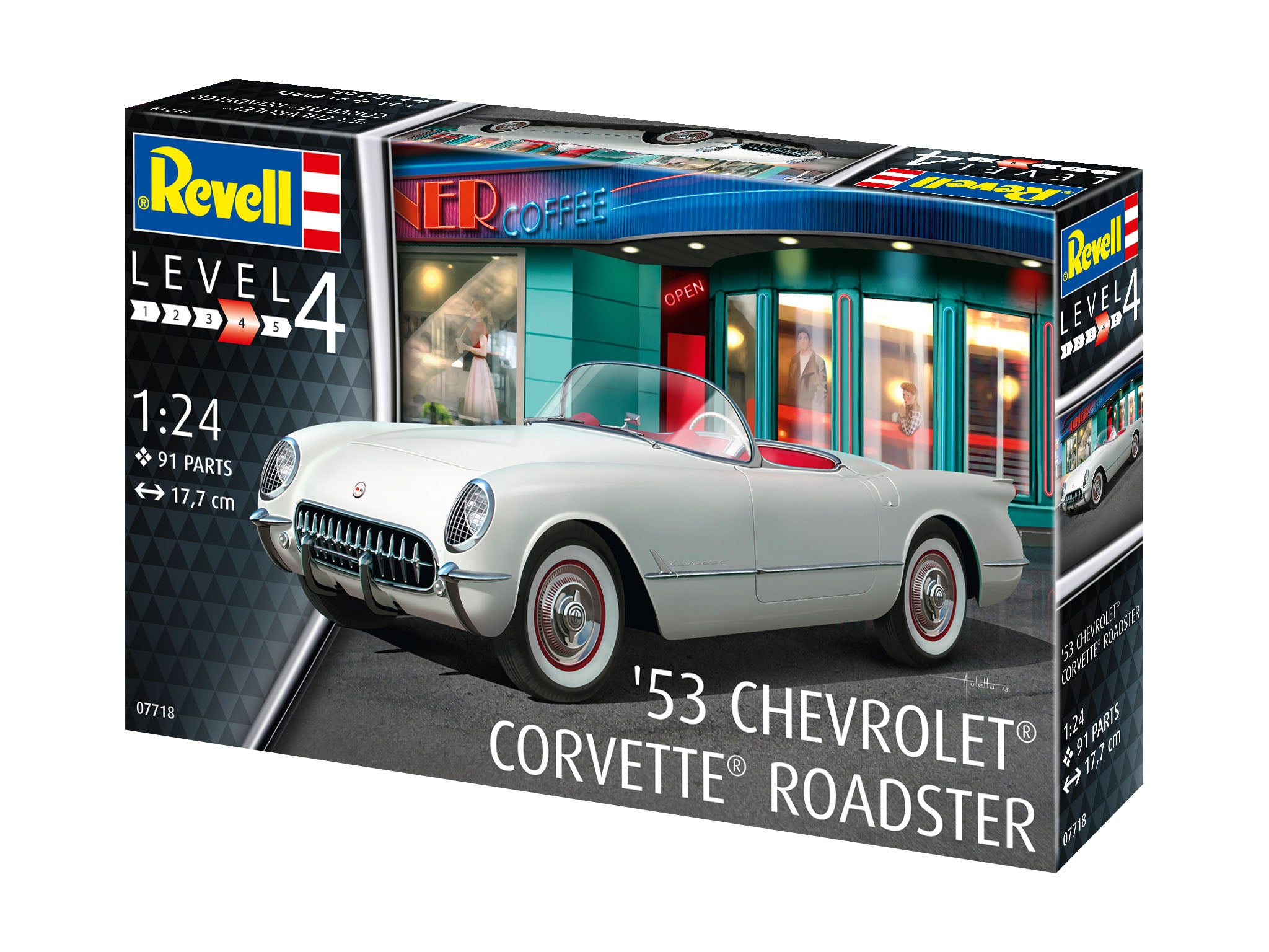 Model plastic 1953 Corvette Roadster 1/24 Revell 07718